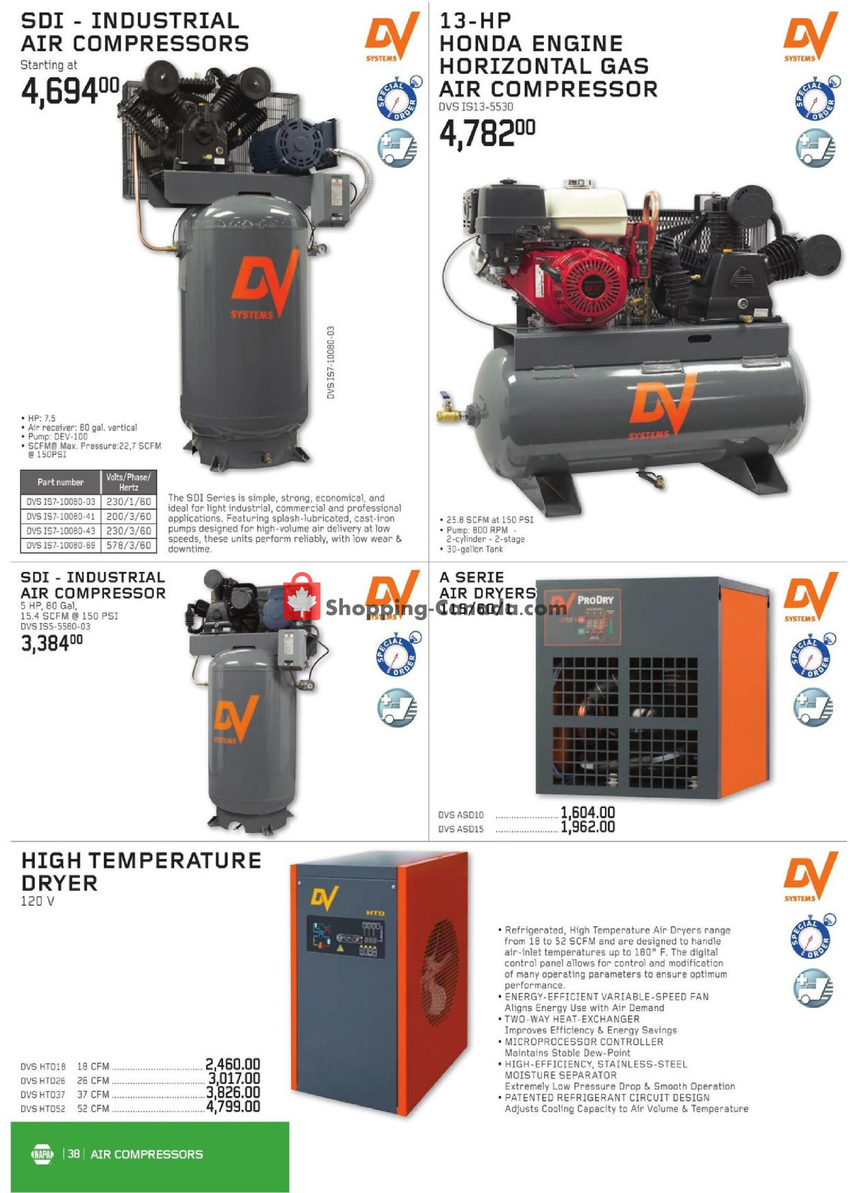 NAPA flyer from Monday April 1, 2024 to Sunday June 30, 2024 - page 38