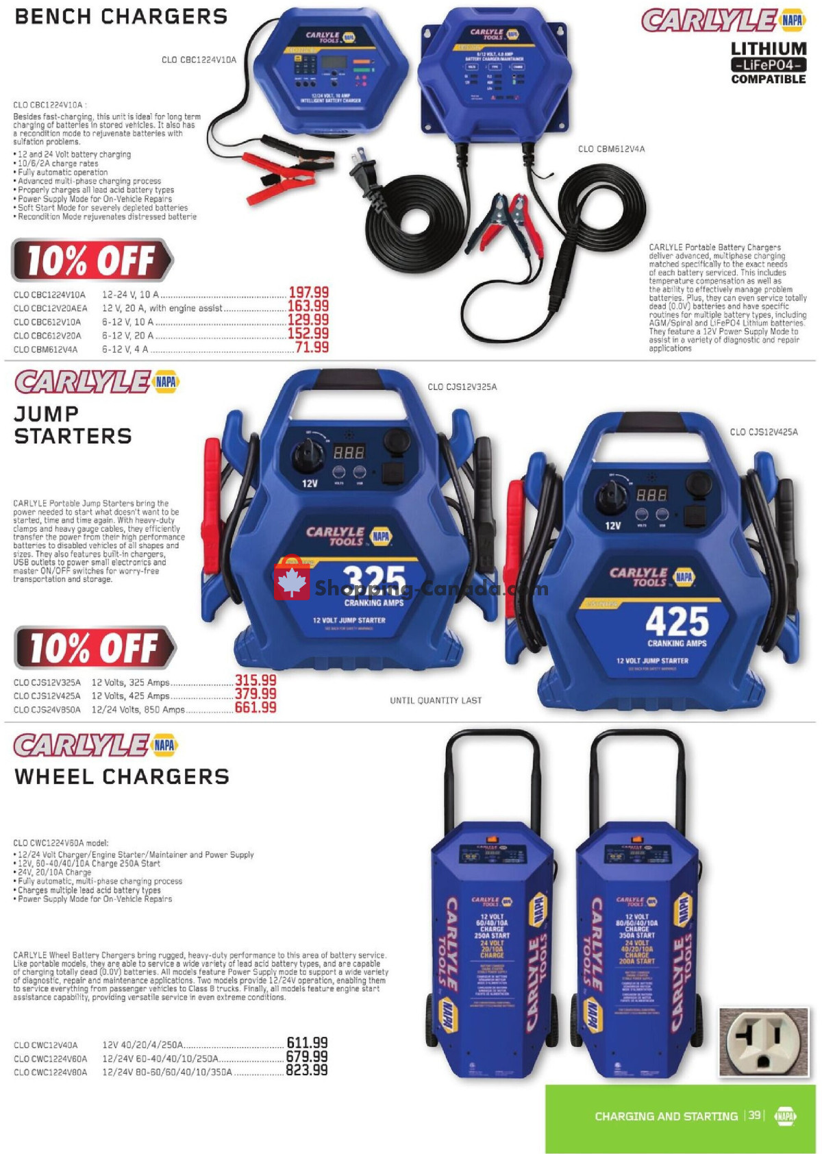 NAPA flyer from Monday April 1, 2024 to Sunday June 30, 2024 - page 39