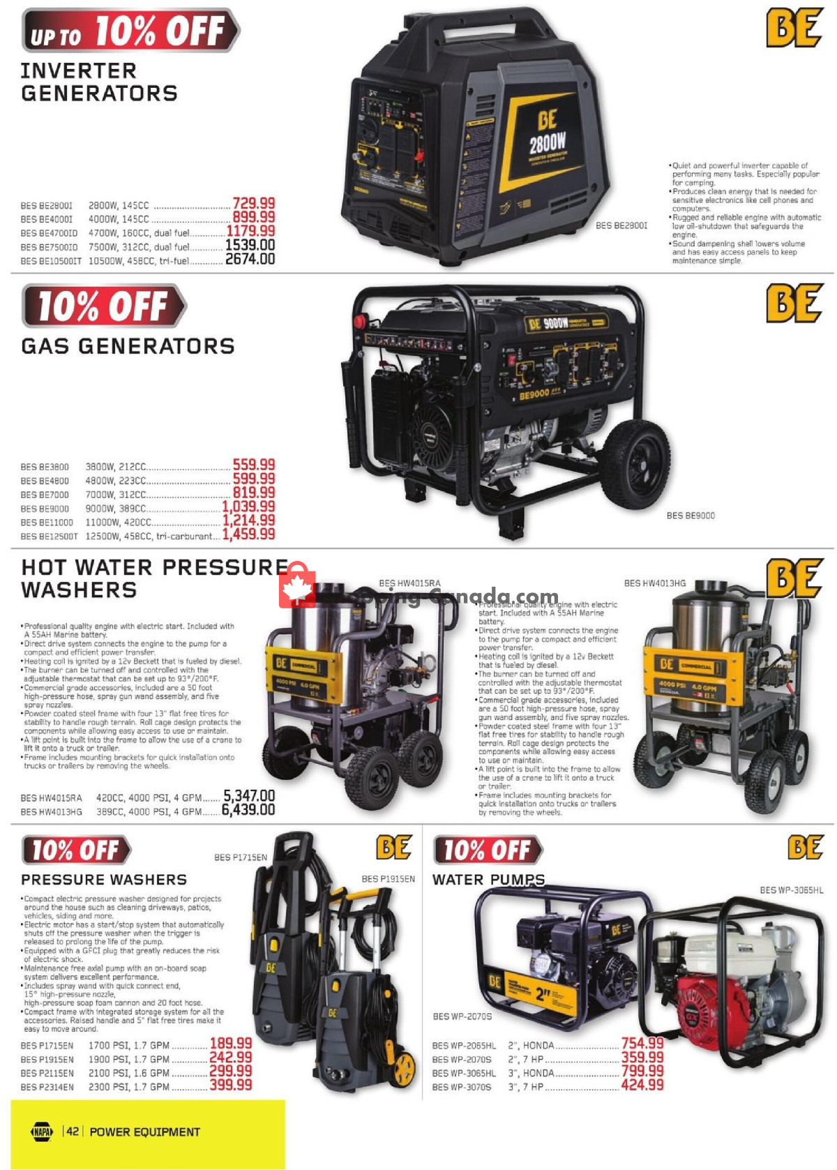 NAPA flyer from Monday April 1, 2024 to Sunday June 30, 2024 - page 42