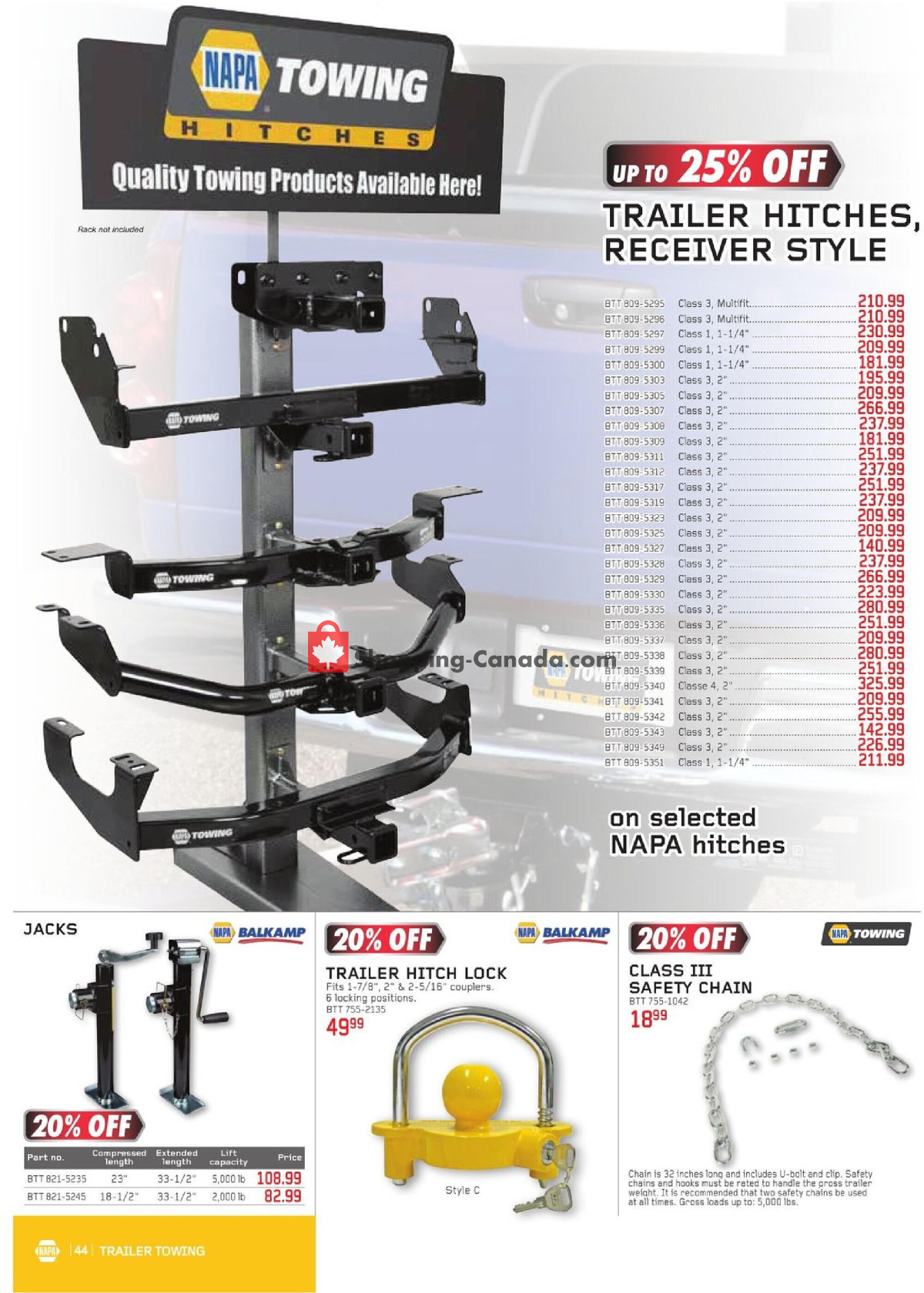 NAPA flyer from Monday April 1, 2024 to Sunday June 30, 2024 - page 44