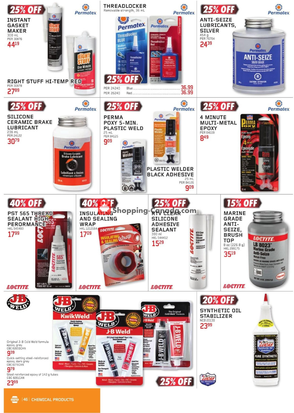 NAPA flyer from Monday April 1, 2024 to Sunday June 30, 2024 - page 46