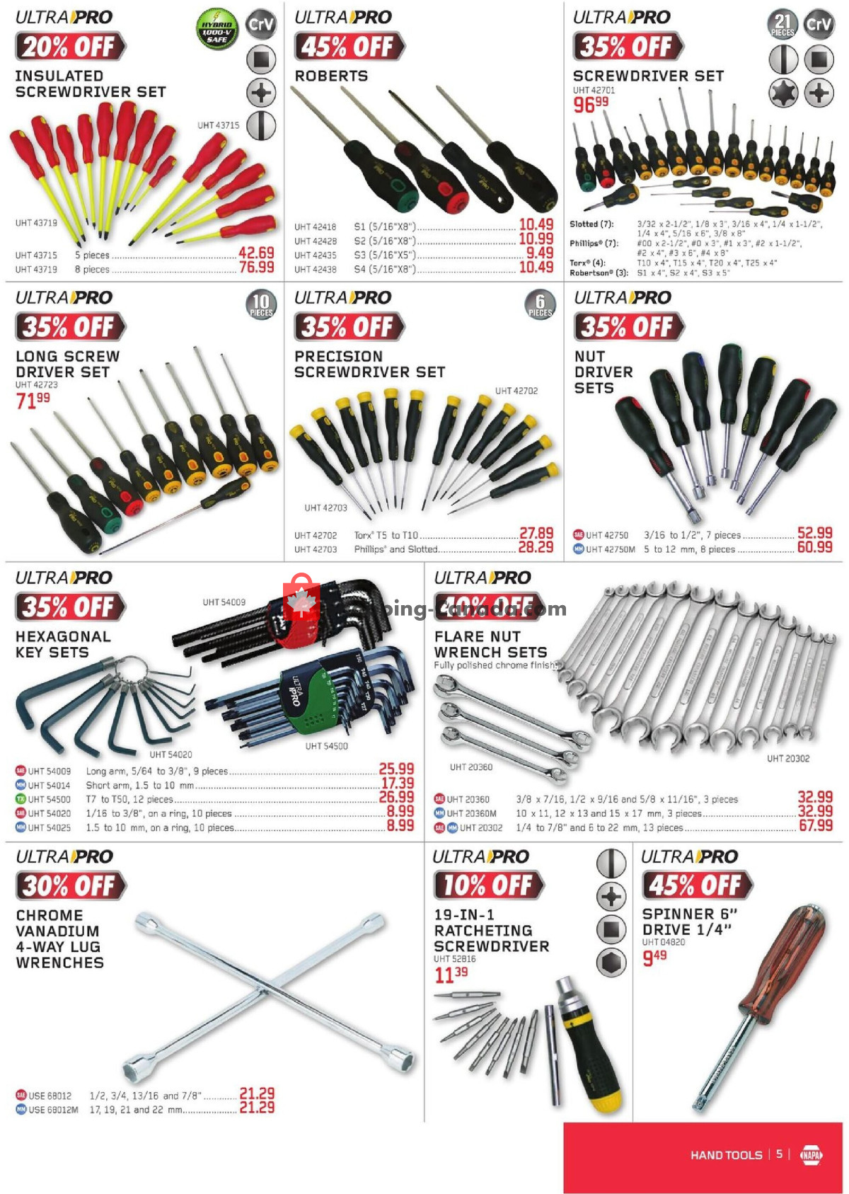 NAPA flyer from Monday April 1, 2024 to Sunday June 30, 2024 - page 5