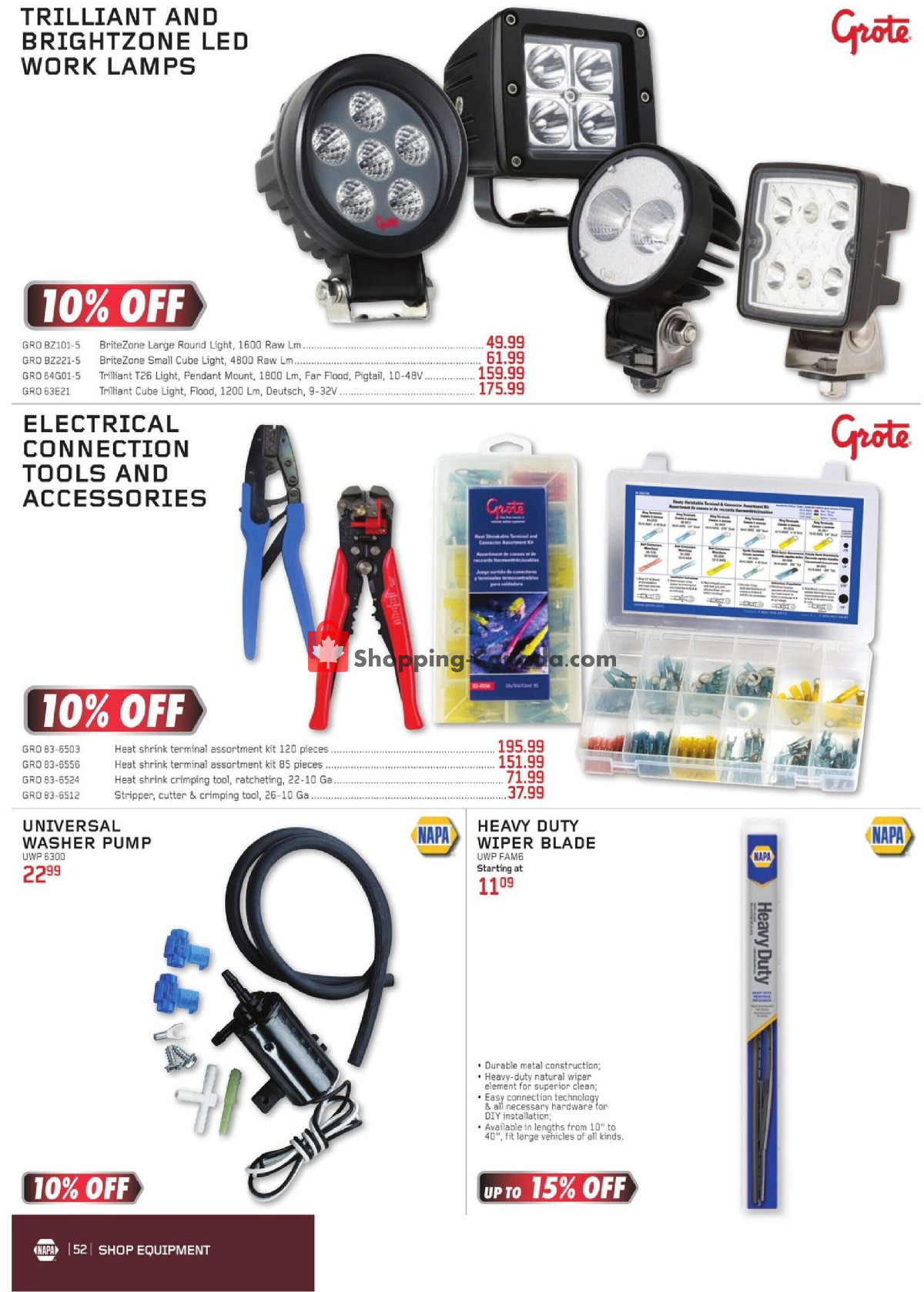 NAPA flyer from Monday April 1, 2024 to Sunday June 30, 2024 - page 50