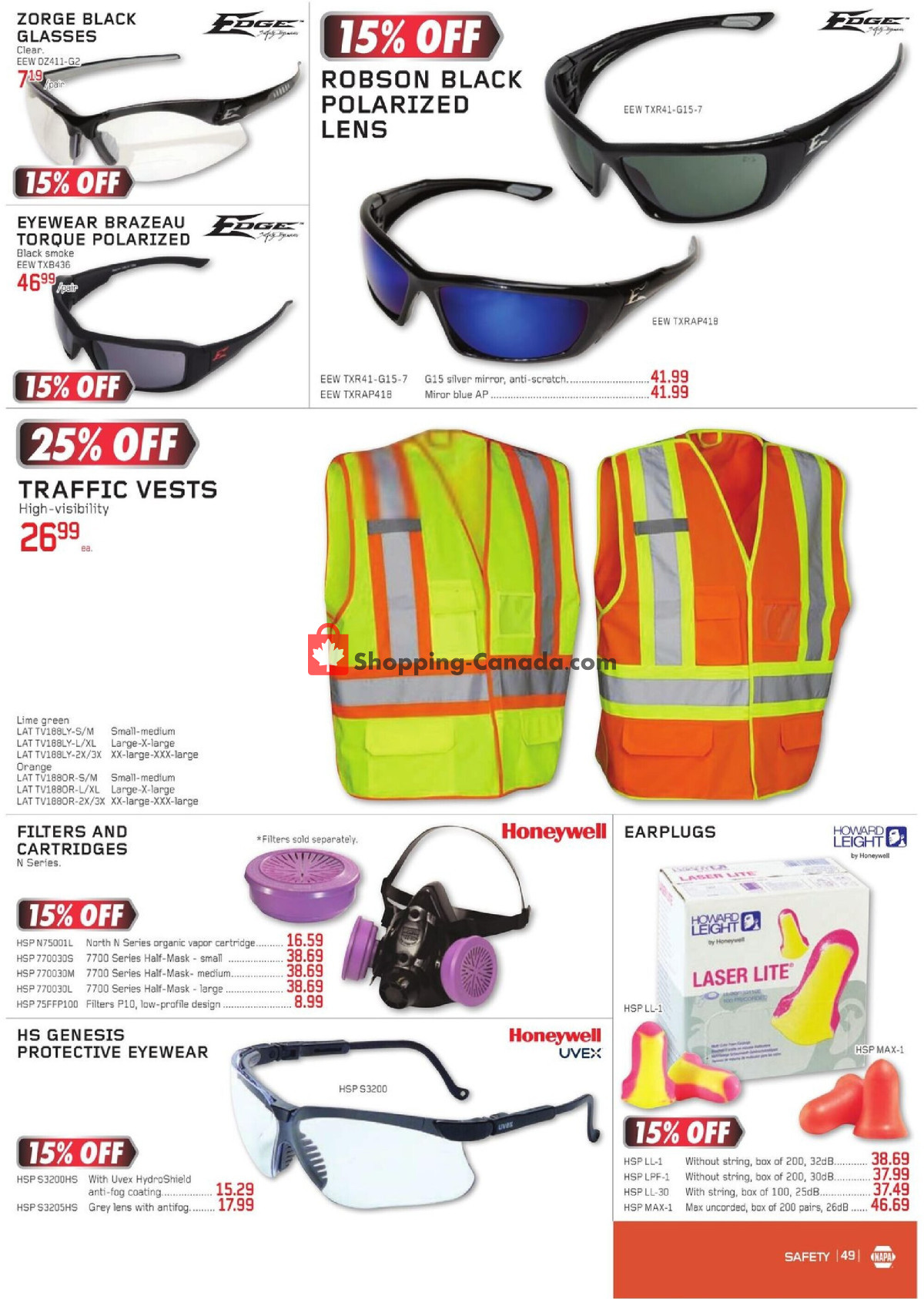 NAPA flyer from Monday April 1, 2024 to Sunday June 30, 2024 - page 52