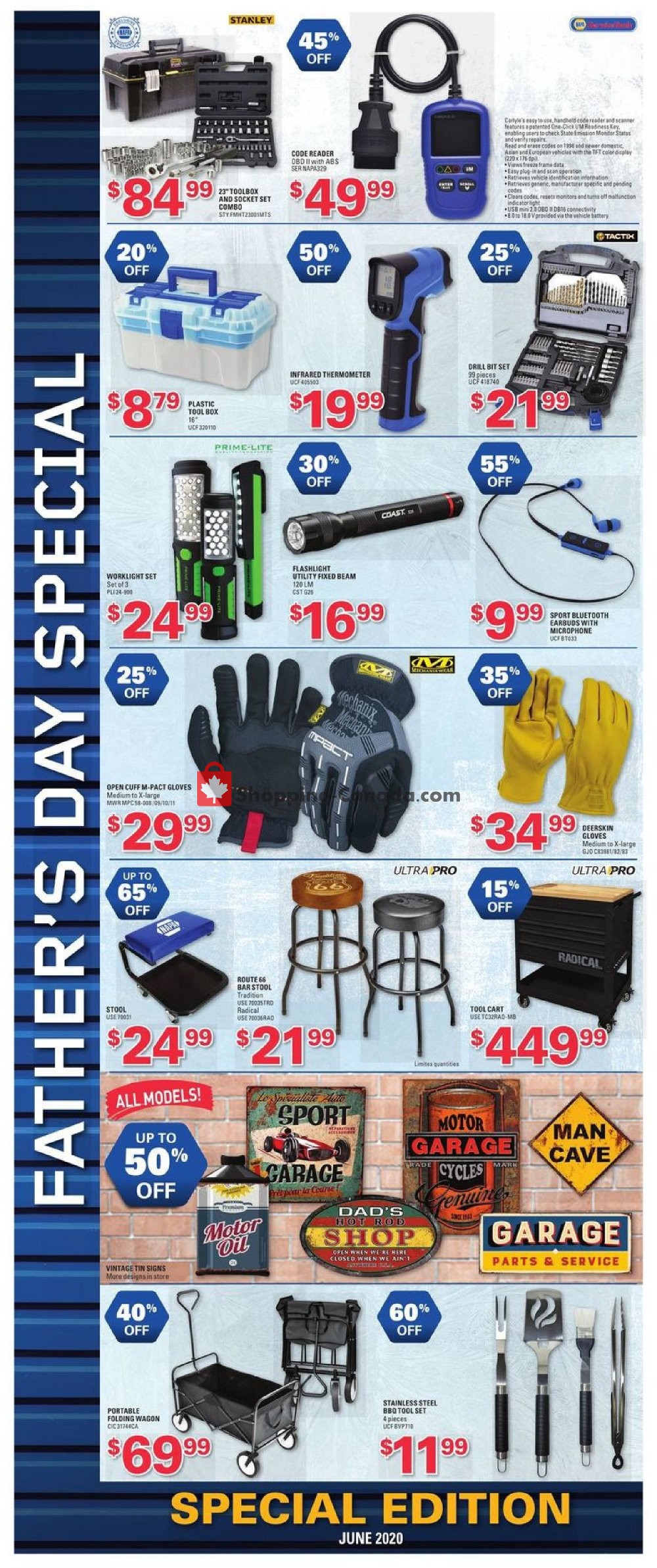 NAPA flyer from Monday June 1, 2020 to Tuesday June 16, 2020 - page 4