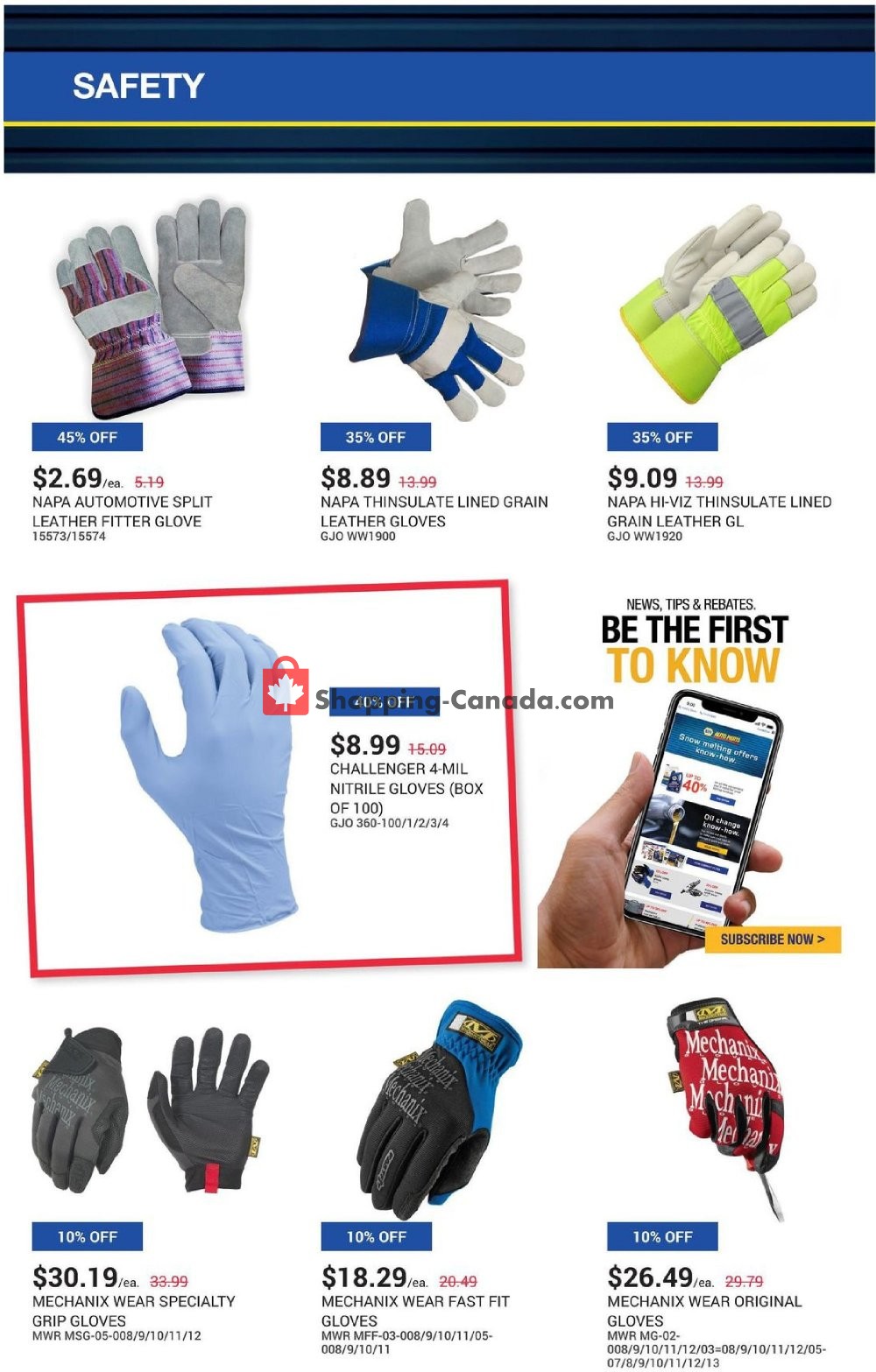 NAPA flyer from Friday February 1, 2019 to Thursday February 28, 2019 - page 10