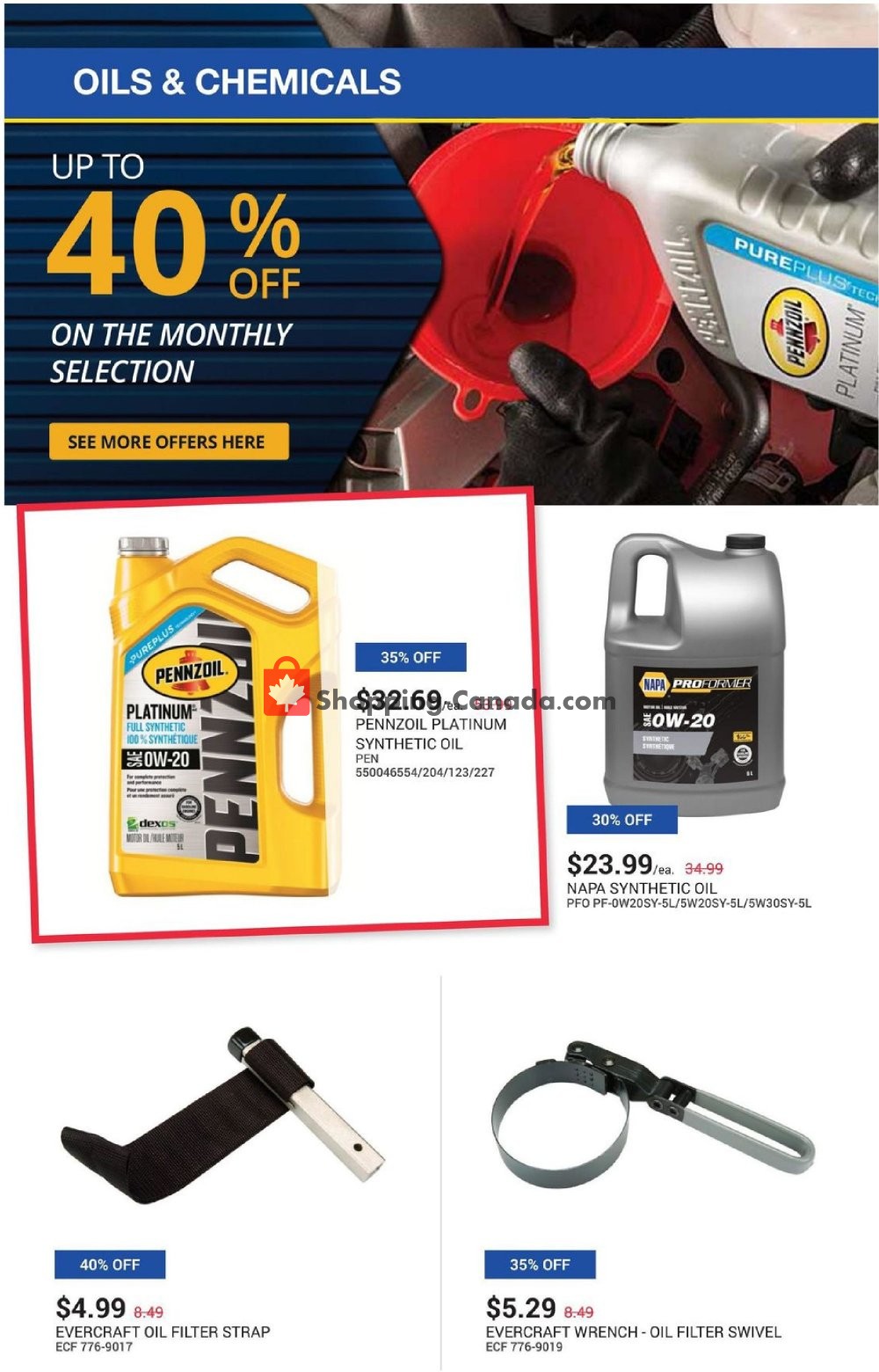 NAPA flyer from Friday February 1, 2019 to Thursday February 28, 2019 - page 8