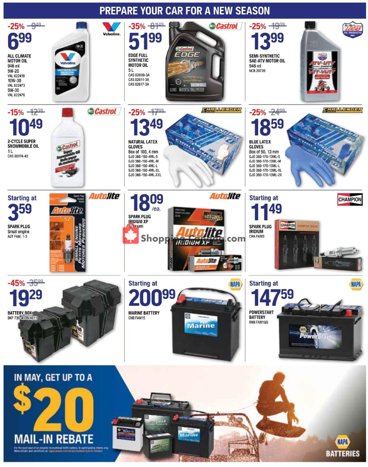 NAPA flyer from Wednesday May 1, 2024 to Friday May 31, 2024 - page 4