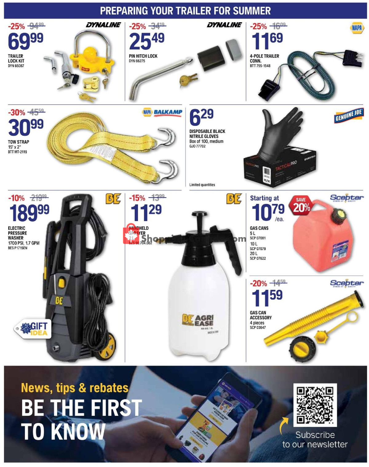 NAPA flyer from Wednesday May 1, 2024 to Friday May 31, 2024 - page 5