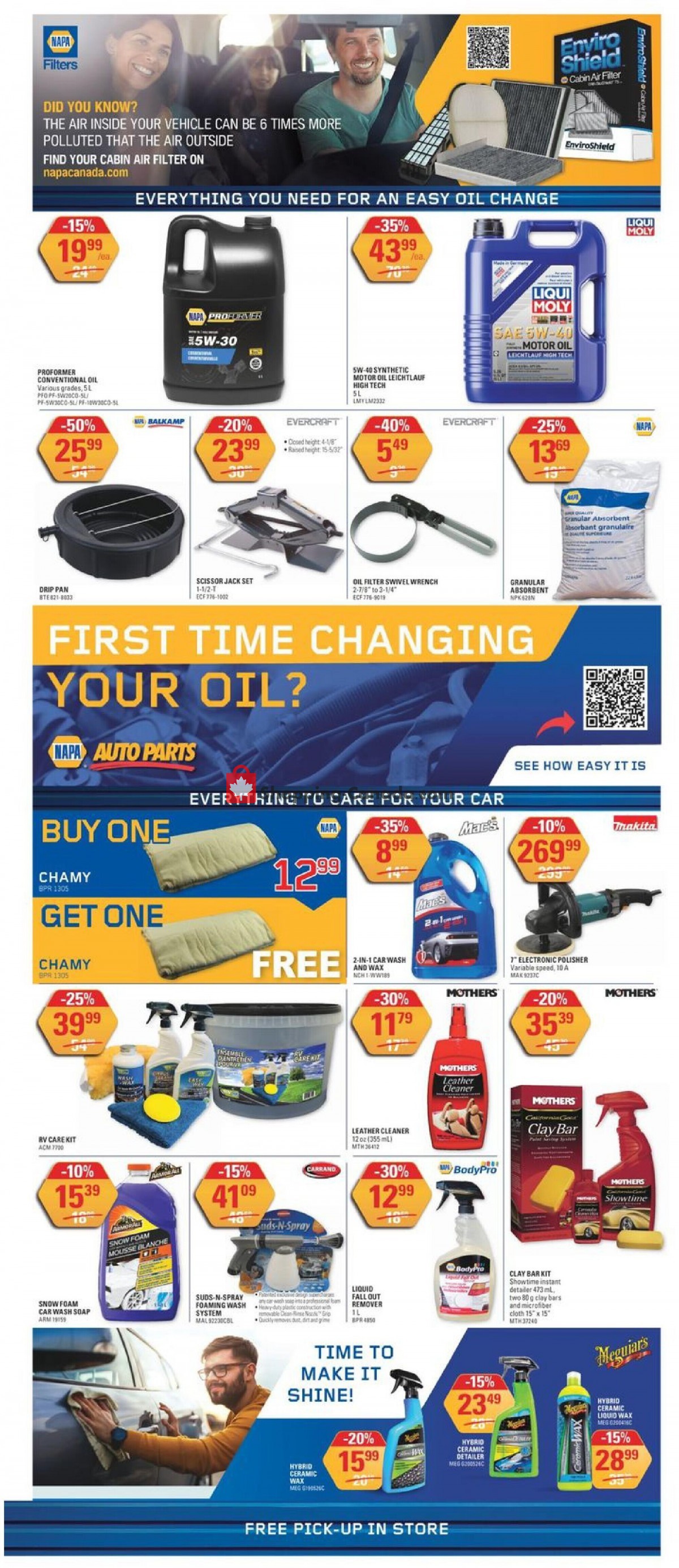 NAPA flyer from Saturday May 1, 2021 to Monday May 31, 2021 - page 3