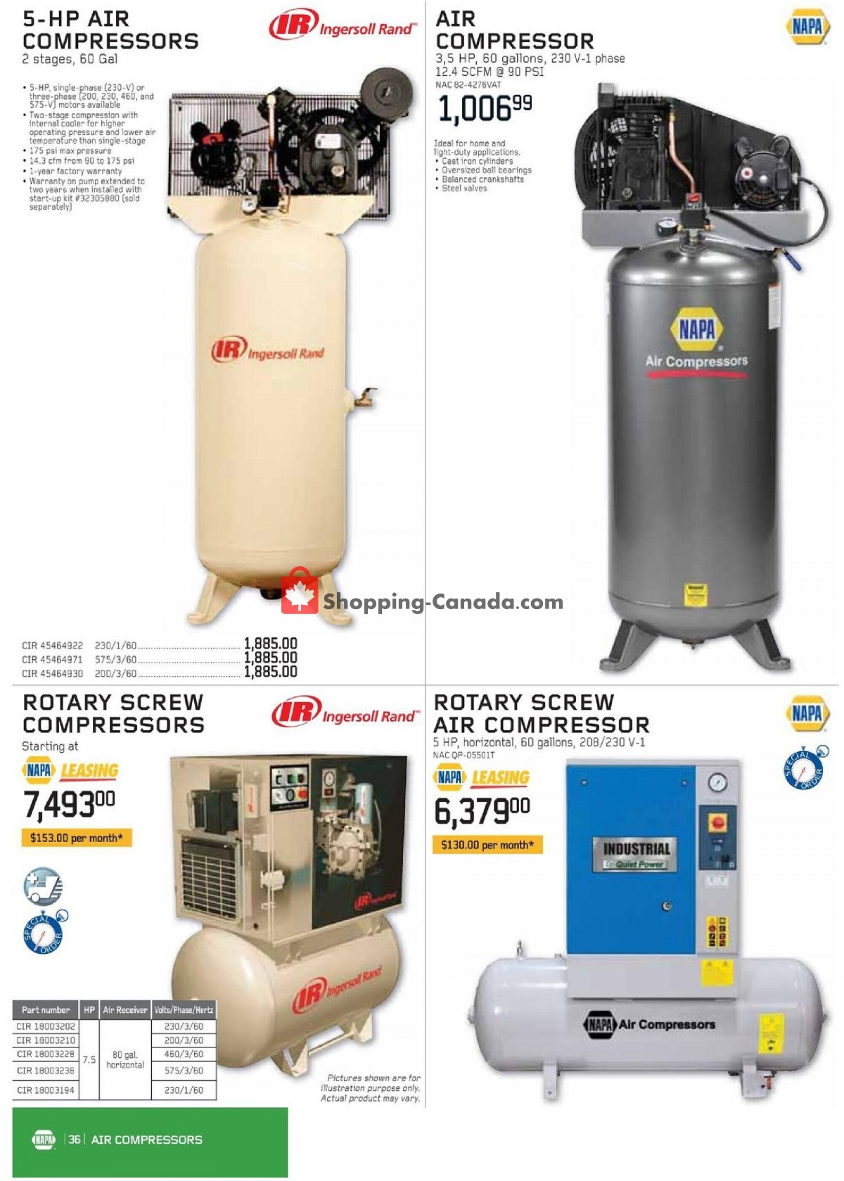 NAPA flyer from Thursday April 1, 2021 to Wednesday June 30, 2021 - page 36
