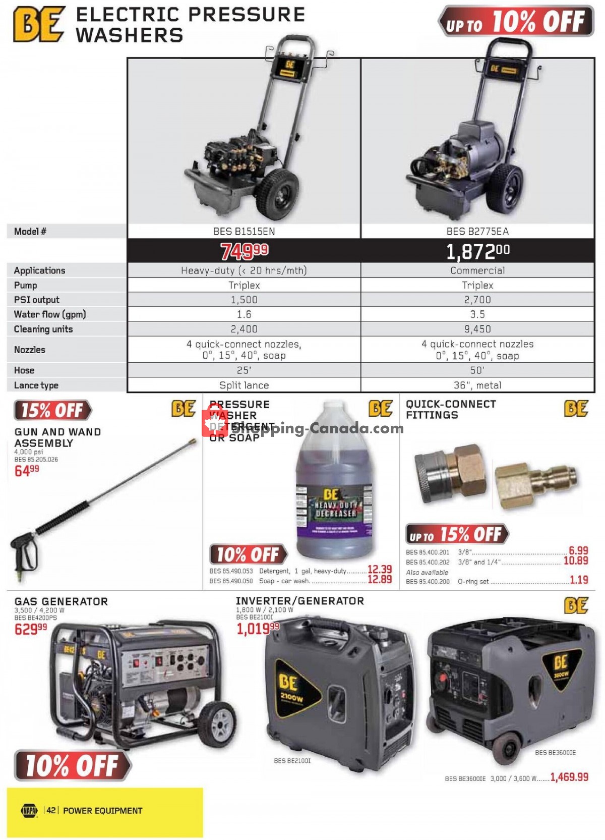 NAPA flyer from Thursday April 1, 2021 to Wednesday June 30, 2021 - page 42