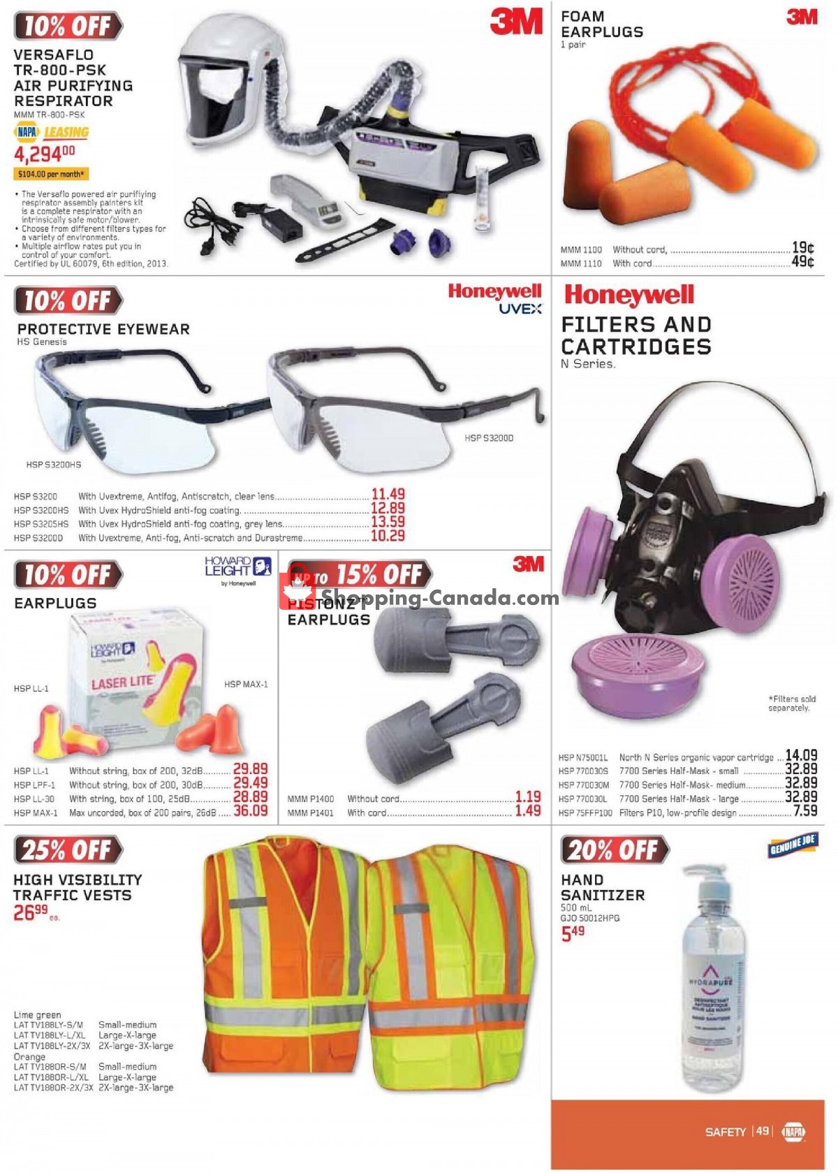 NAPA flyer from Thursday April 1, 2021 to Wednesday June 30, 2021 - page 49