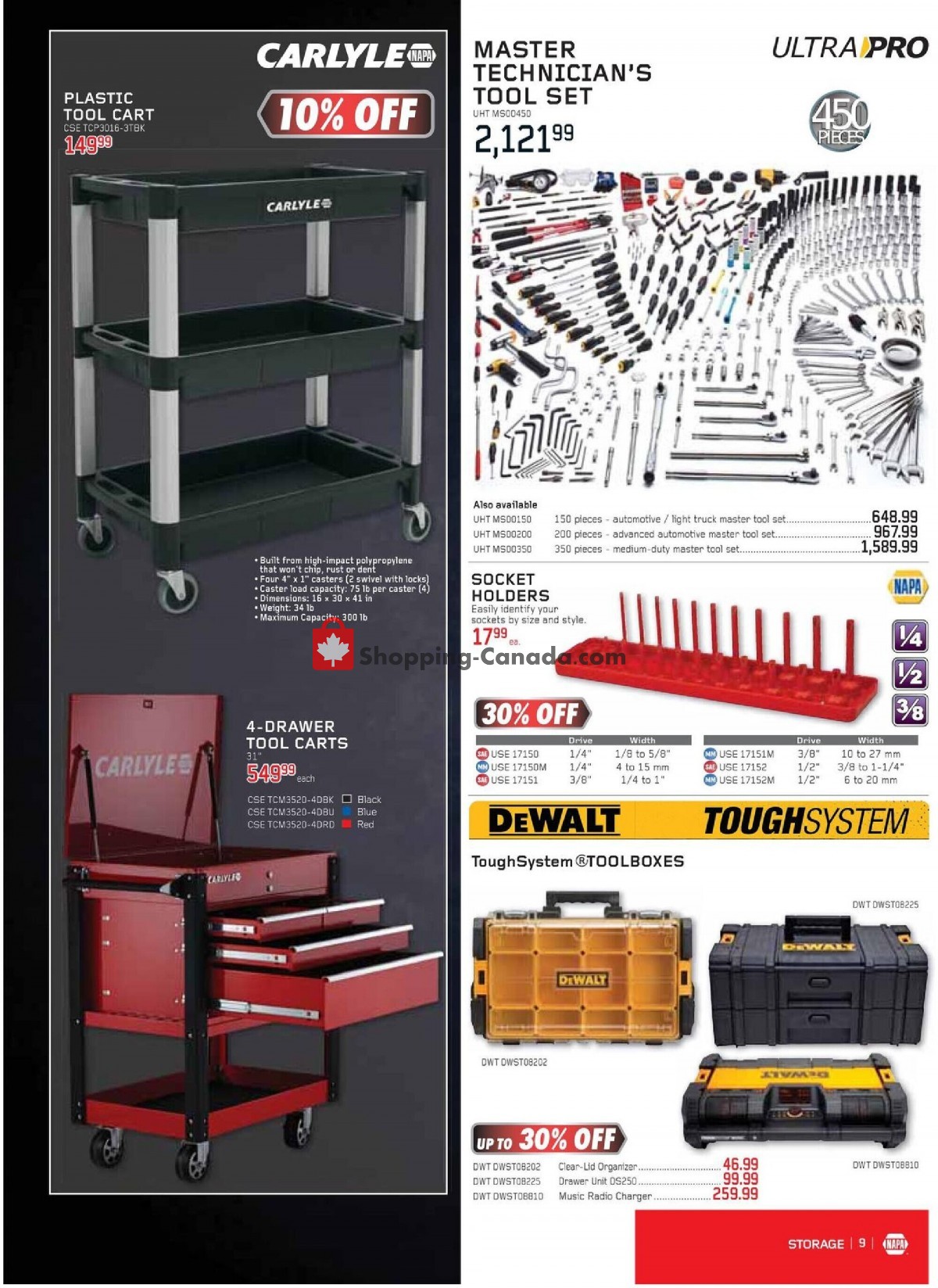 NAPA flyer from Thursday April 1, 2021 to Wednesday June 30, 2021 - page 9