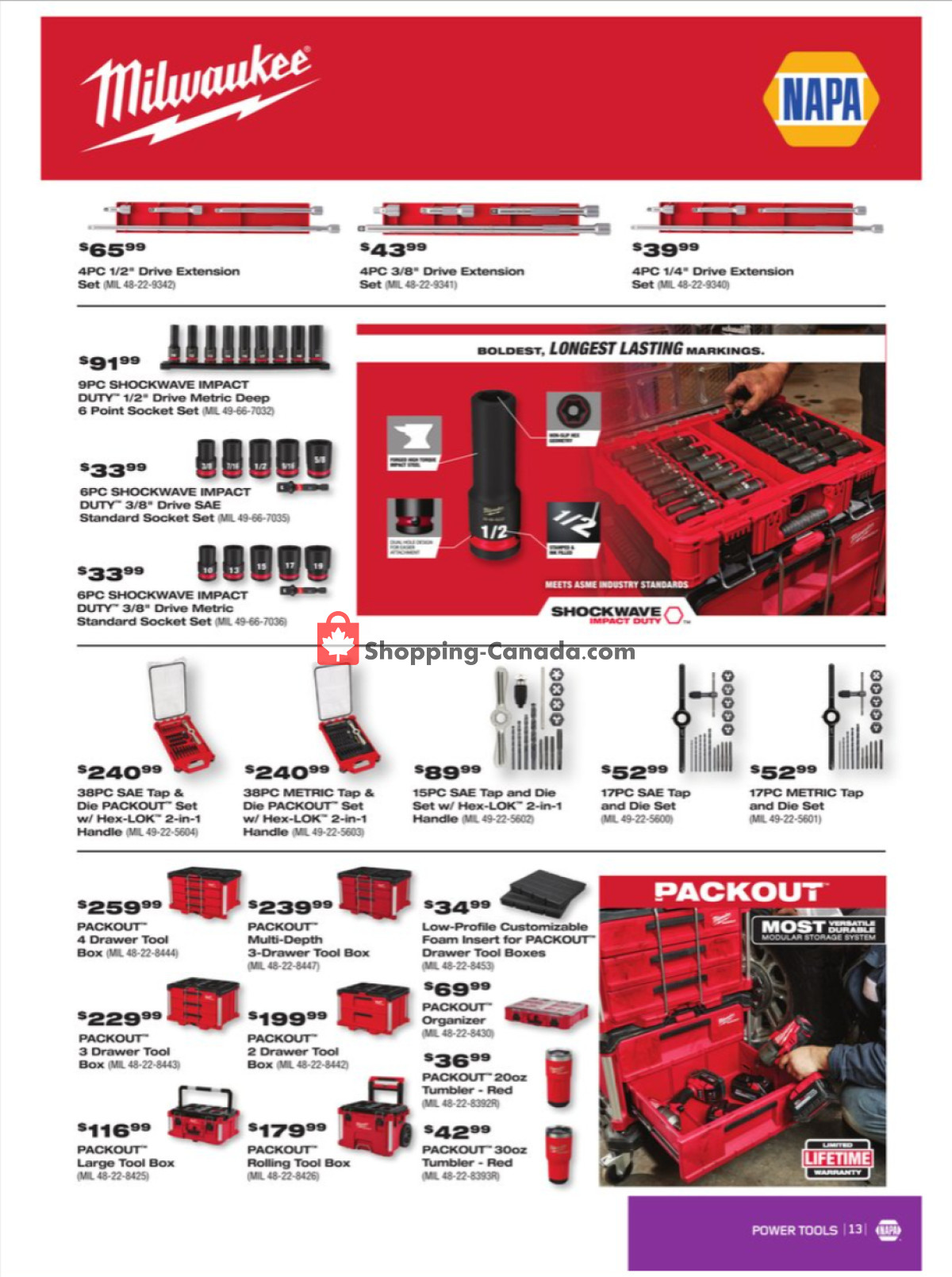 NAPA flyer from Monday January 1, 2024 to Sunday March 31, 2024 - page 13