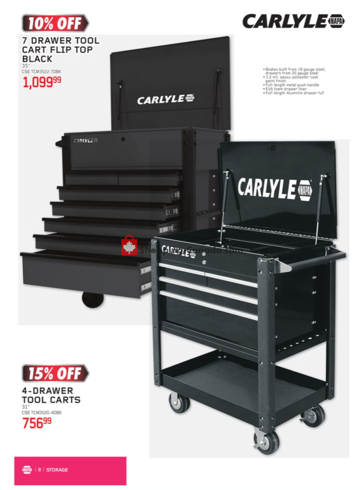 NAPA flyer from Monday January 1, 2024 to Sunday March 31, 2024 - page 8