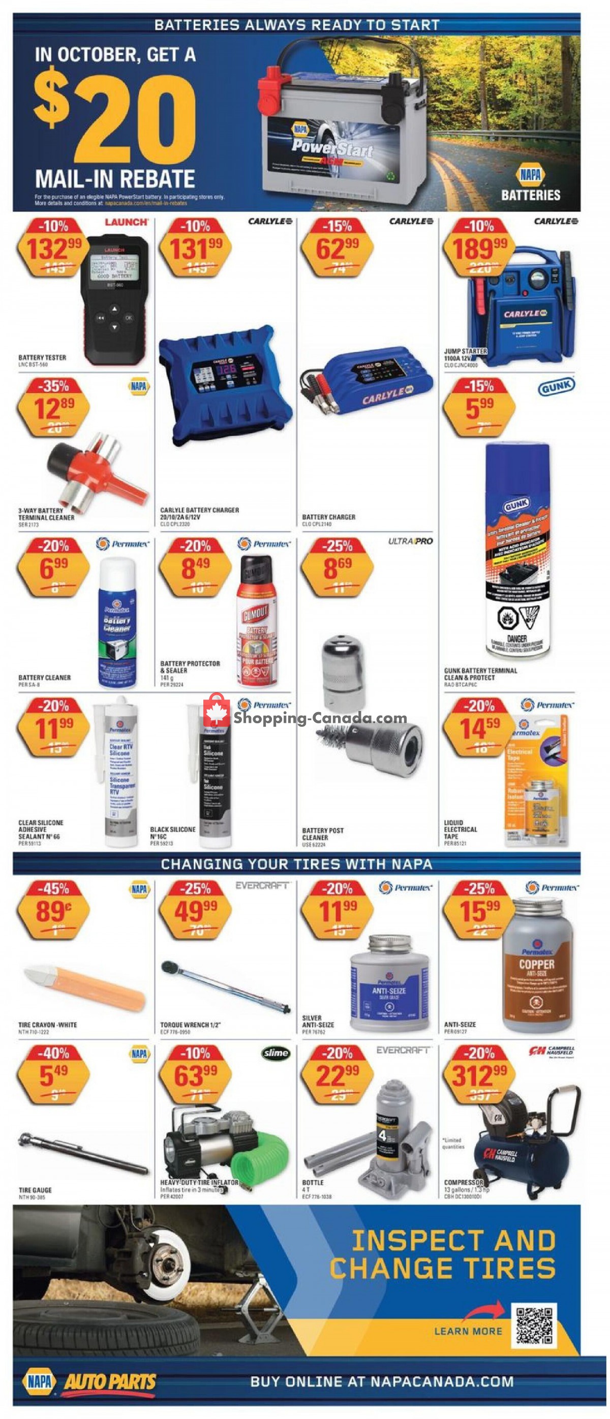 NAPA flyer from Friday October 1, 2021 to Sunday October 31, 2021 - page 2