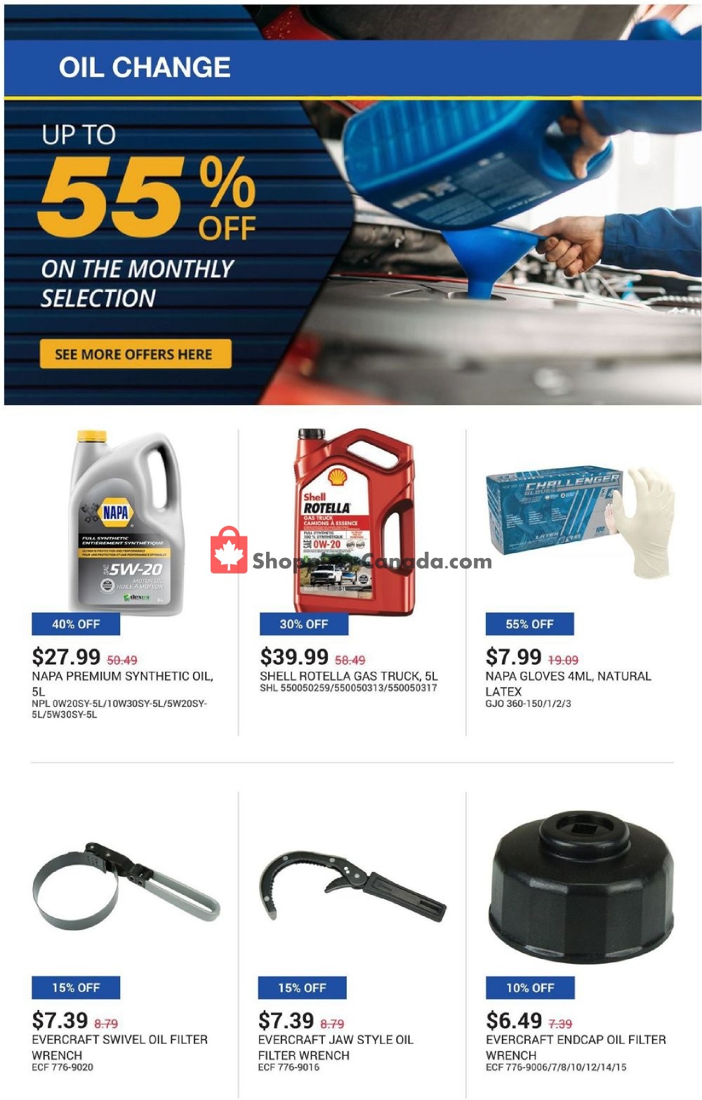 NAPA flyer from Thursday August 1, 2019 to Saturday August 31, 2019 - page 10