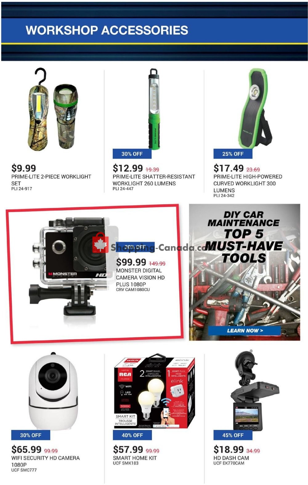 NAPA flyer from Thursday August 1, 2019 to Saturday August 31, 2019 - page 3