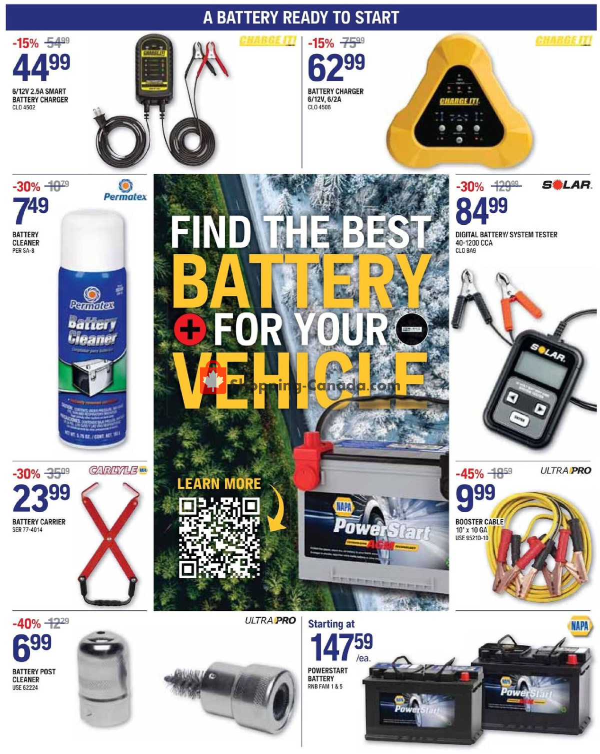 NAPA flyer from Friday March 1, 2024 to Sunday March 31, 2024 - page 7