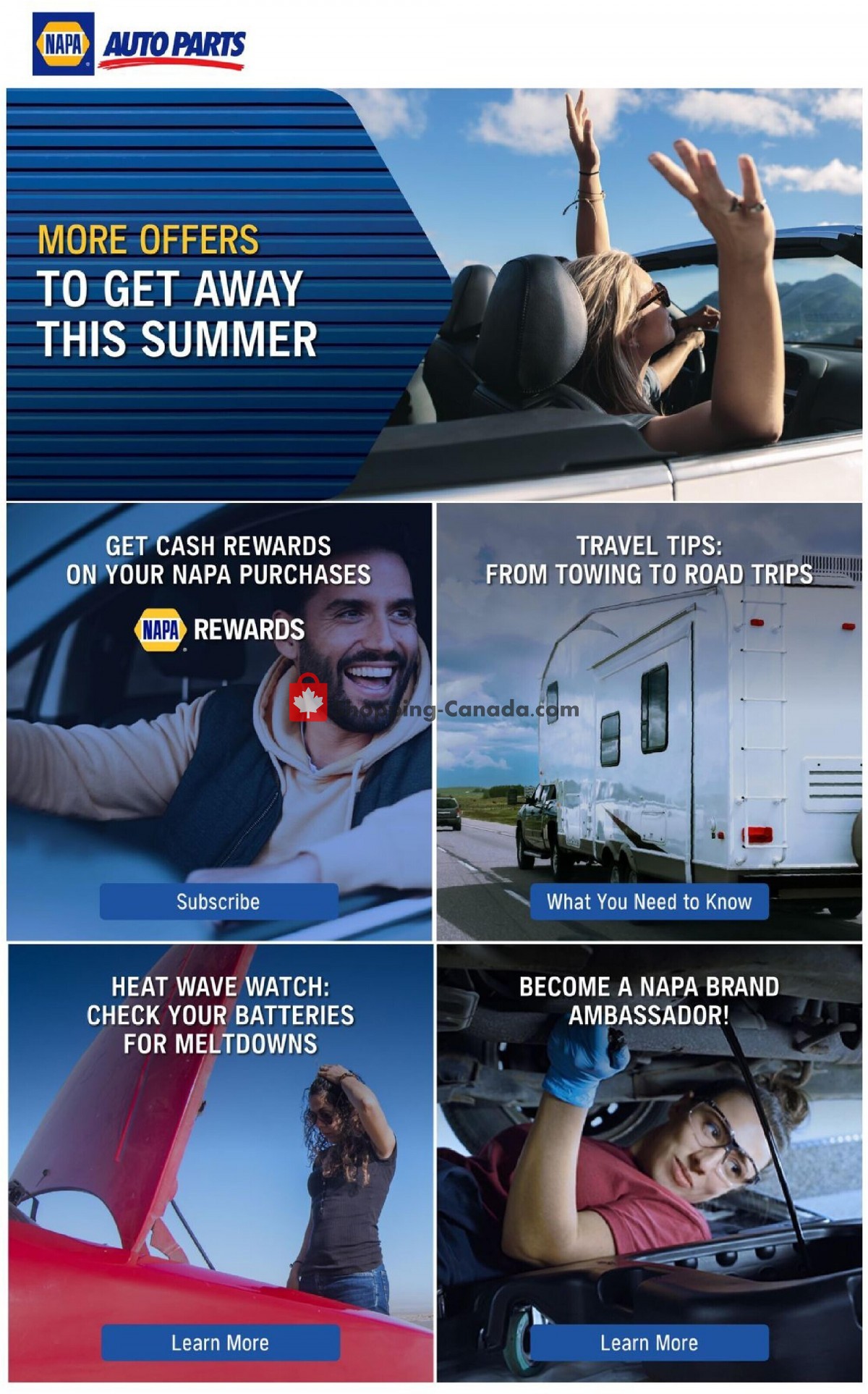 NAPA flyer from Friday July 1, 2022 to Sunday July 31, 2022 - page 13