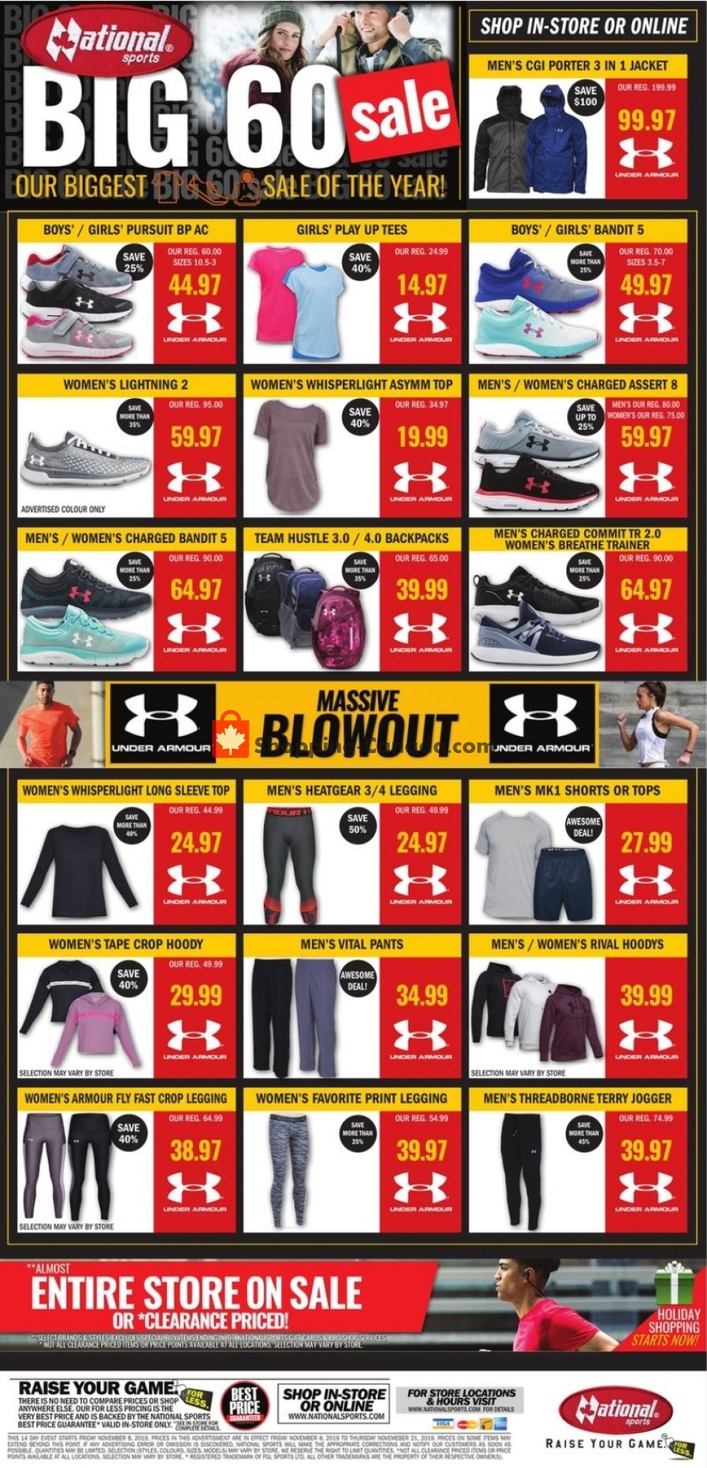National Sports flyer from Friday November 8, 2019 to Thursday November 21, 2019 - page 10