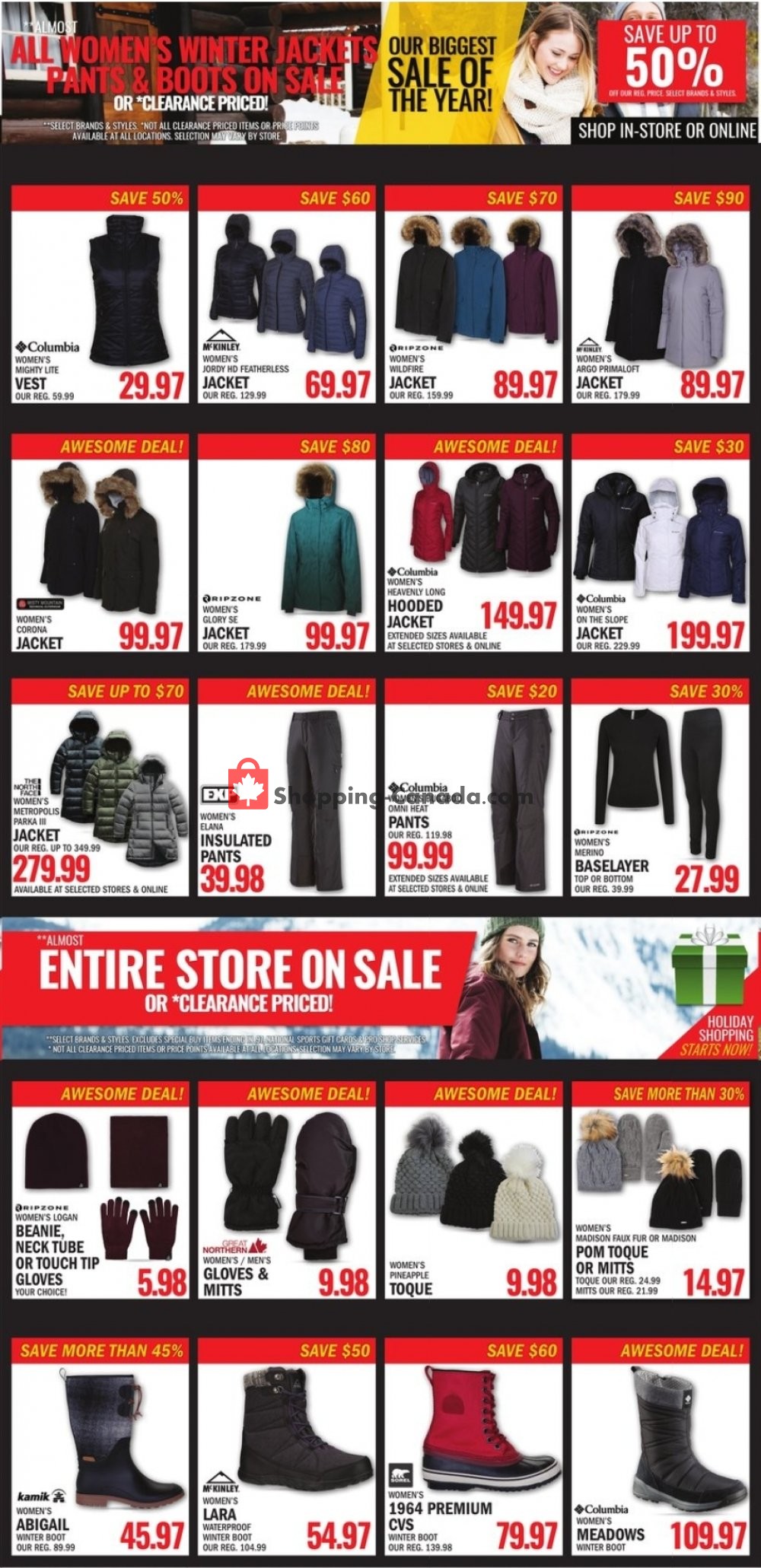 National Sports flyer from Friday November 8, 2019 to Thursday November 21, 2019 - page 3