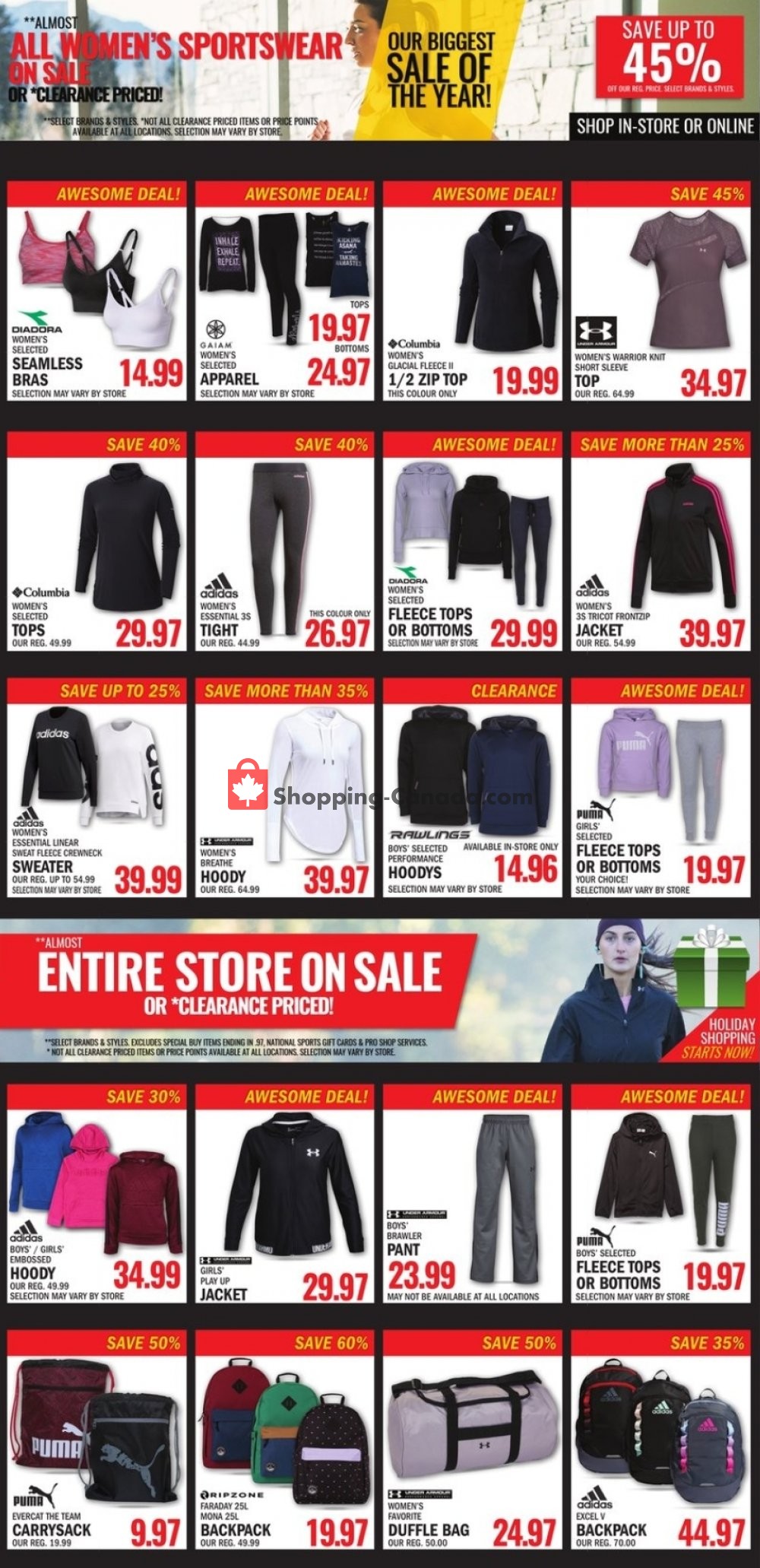 National Sports flyer from Friday November 8, 2019 to Thursday November 21, 2019 - page 6