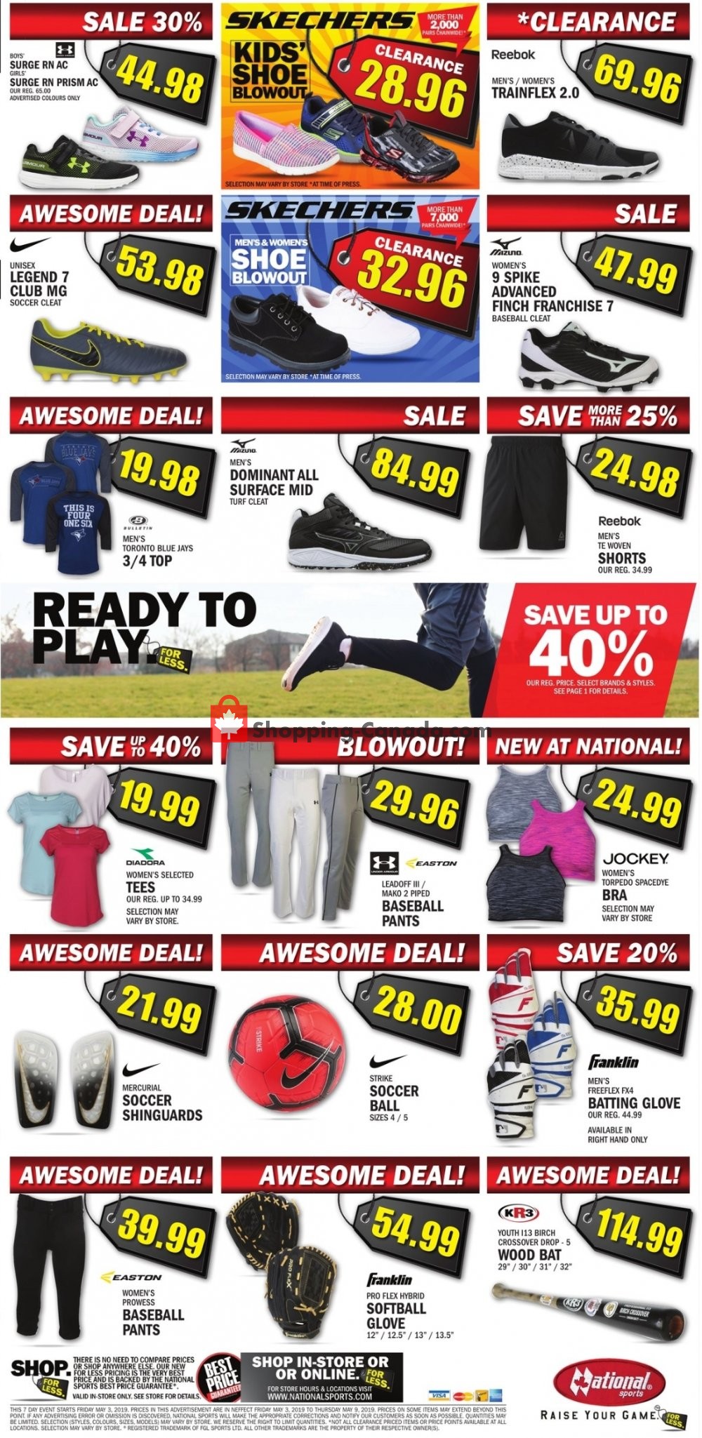 National Sports flyer from Friday May 3, 2019 to Thursday May 9, 2019 - page 2