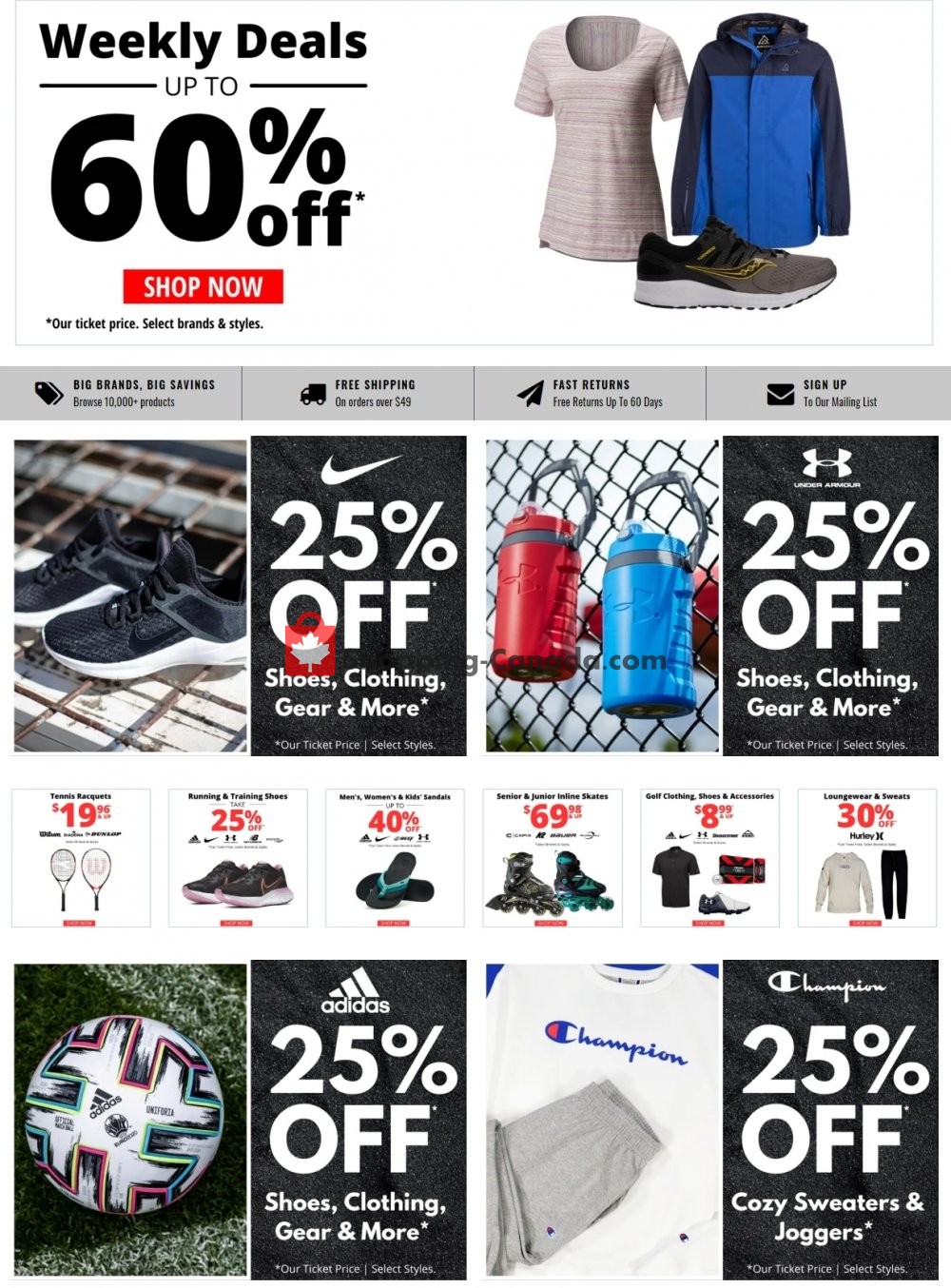 National Sports flyer from Tuesday June 2, 2020 to Monday June 15, 2020 - page 1
