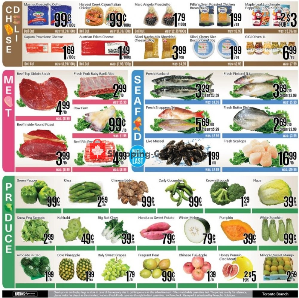 Nations Fresh Foods flyer from Friday November 8, 2019 to Thursday November 14, 2019 - page 4