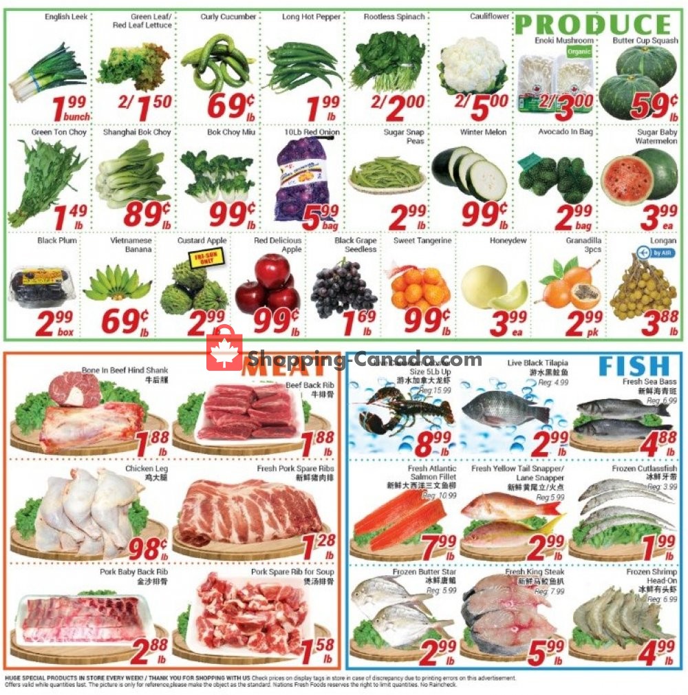 Nations Fresh Foods flyer from Friday August 9, 2019 to Thursday August 15, 2019 - page 4