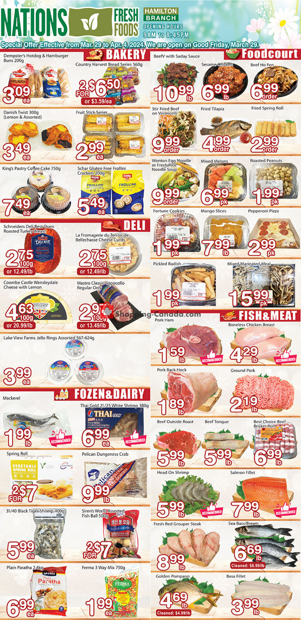 Nations Fresh Foods flyer from Friday March 29, 2024 to Thursday April 4, 2024 - page 2