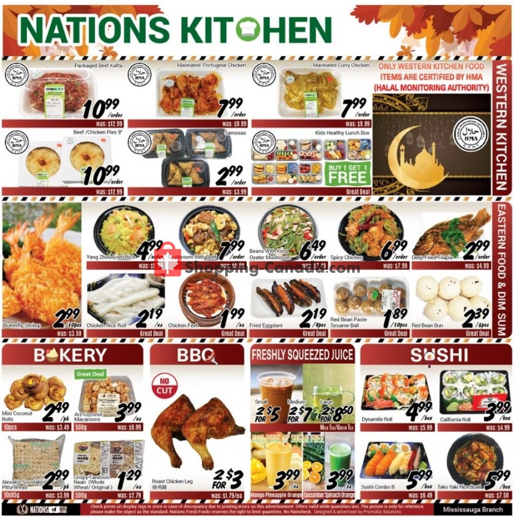 Nations Fresh Foods flyer from Friday November 8, 2019 to Thursday November 14, 2019 - page 2