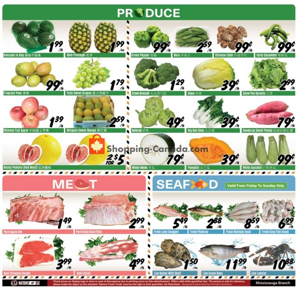 Nations Fresh Foods flyer from Friday November 8, 2019 to Thursday November 14, 2019 - page 4
