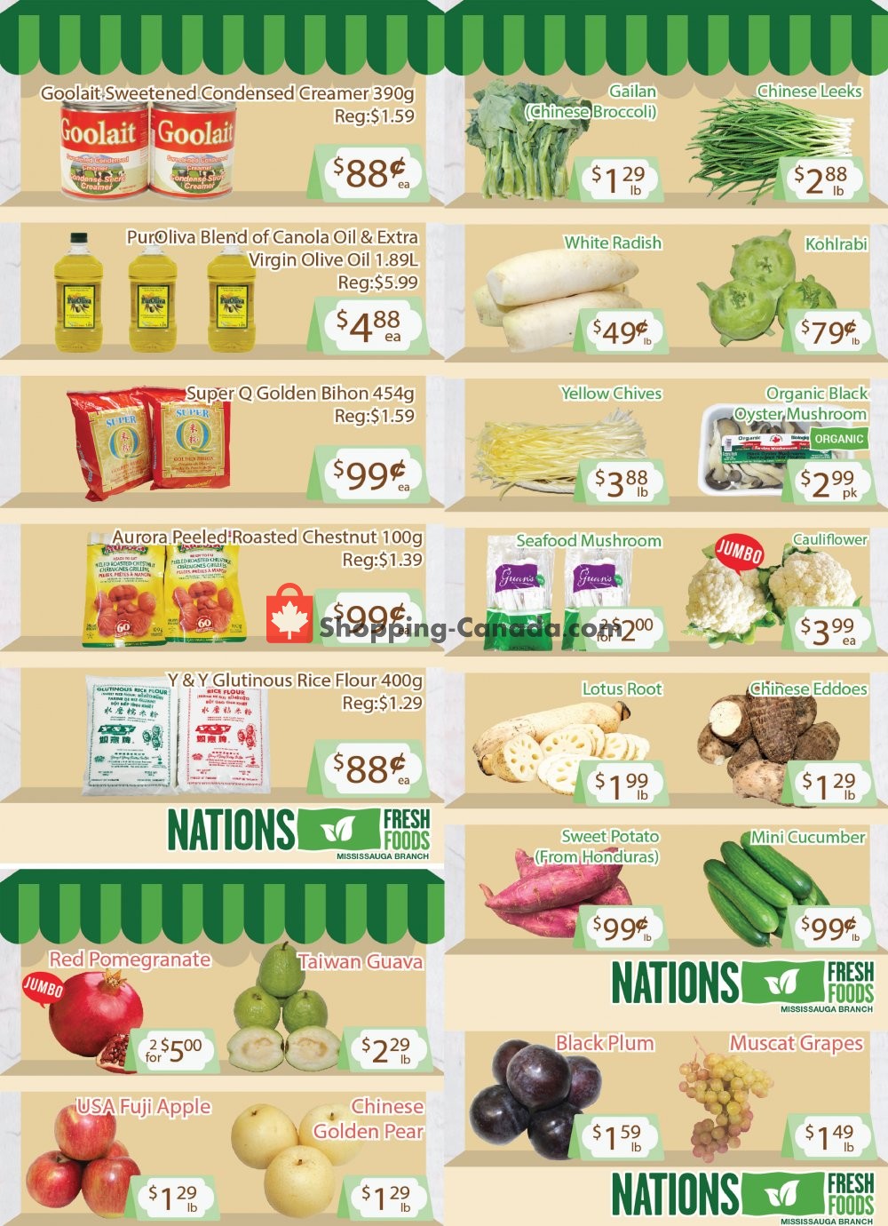 Nations Fresh Foods flyer from Friday April 24, 2020 to Thursday April 30, 2020 - page 1