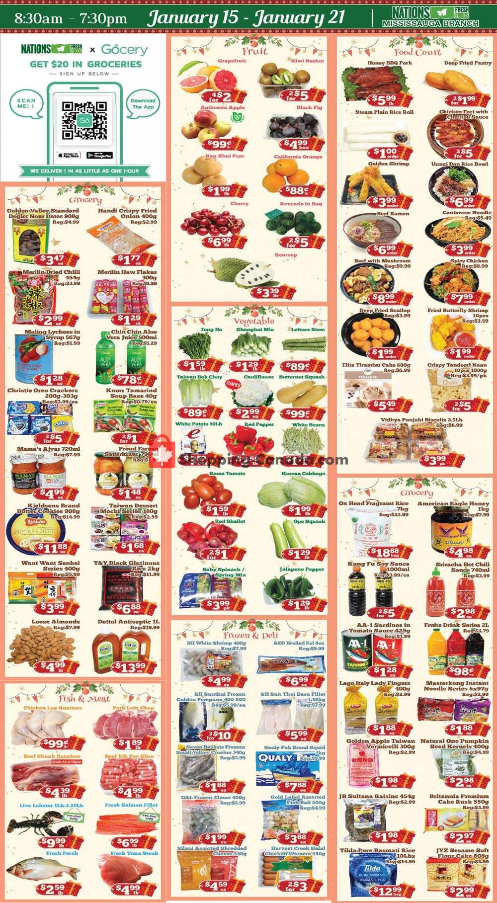 Nations Fresh Foods flyer from Friday January 15, 2021 to Thursday January 21, 2021 - page 1