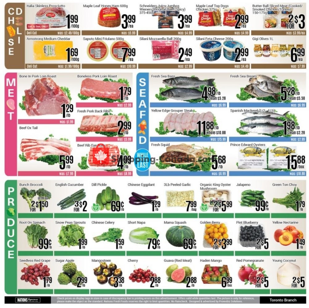 Nations Fresh Foods flyer from Friday July 12, 2019 to Thursday July 18, 2019 - page 4