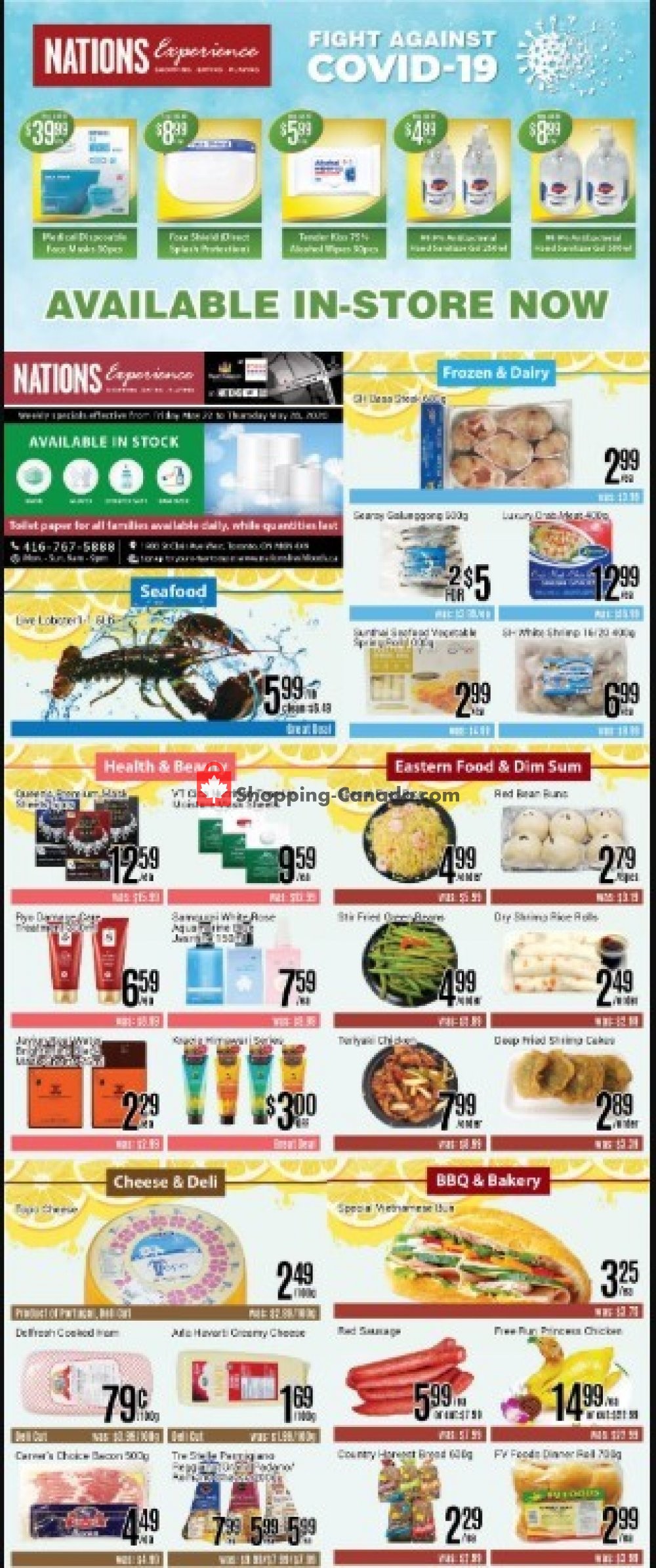 Nations Fresh Foods flyer from Friday May 29, 2020 to Thursday June 4, 2020 - page 1