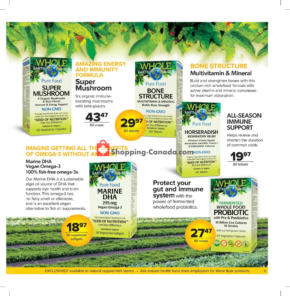 Natural Food Pantry flyer from Monday January 1, 2024 to Wednesday January 31, 2024 - page 13