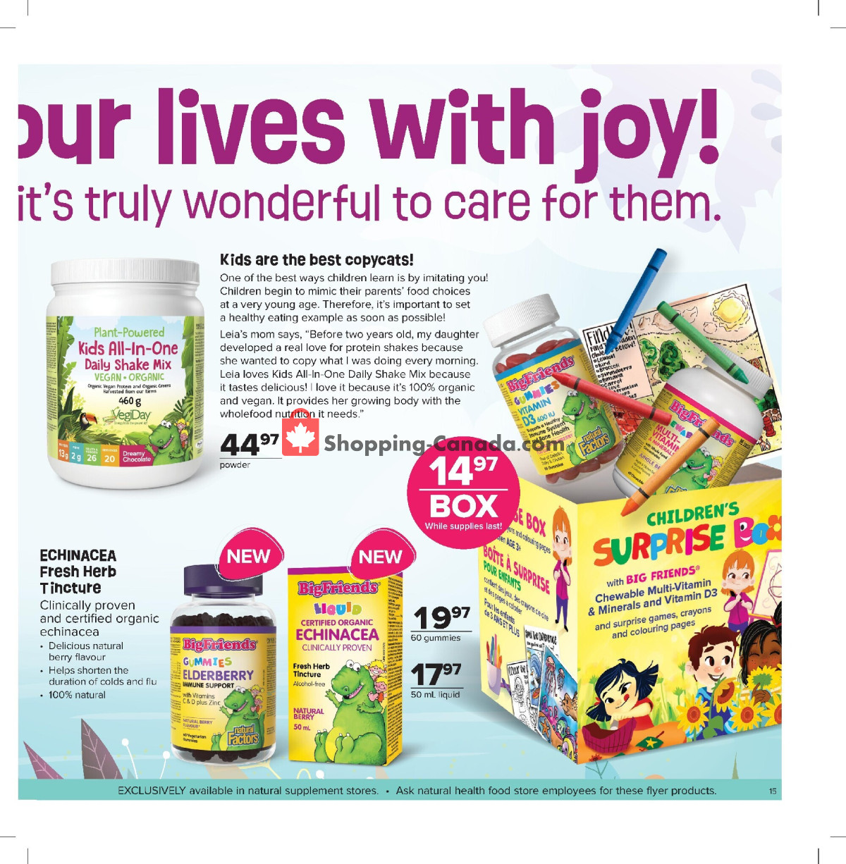 Natural Food Pantry flyer from Monday January 1, 2024 to Wednesday January 31, 2024 - page 15