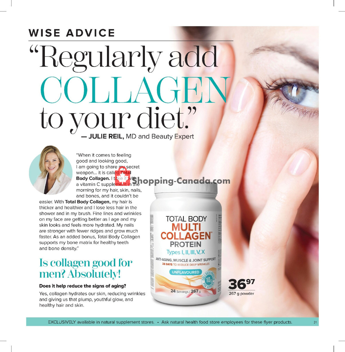 Natural Food Pantry flyer from Monday January 1, 2024 to Wednesday January 31, 2024 - page 21