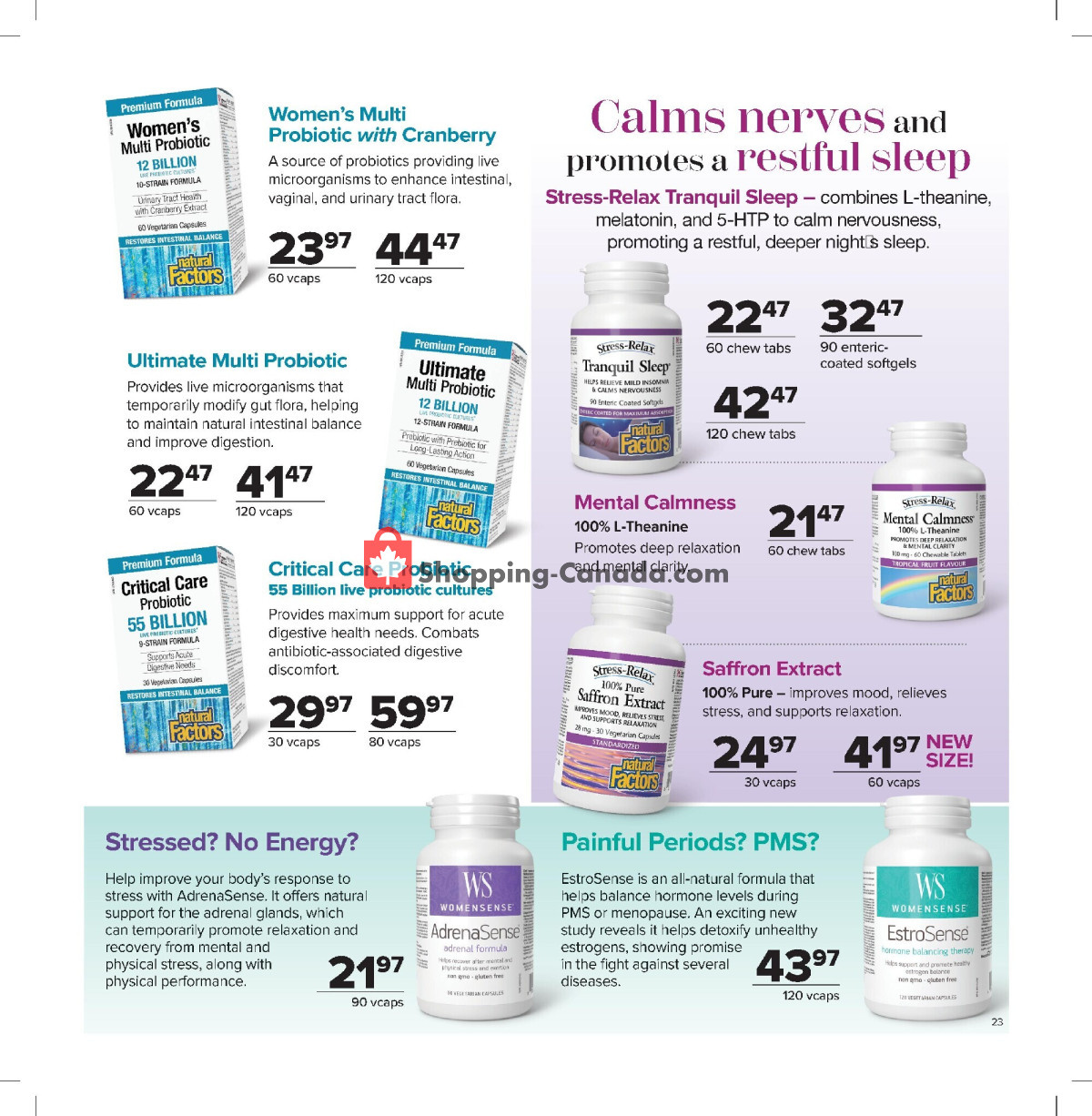 Natural Food Pantry flyer from Monday January 1, 2024 to Wednesday January 31, 2024 - page 23