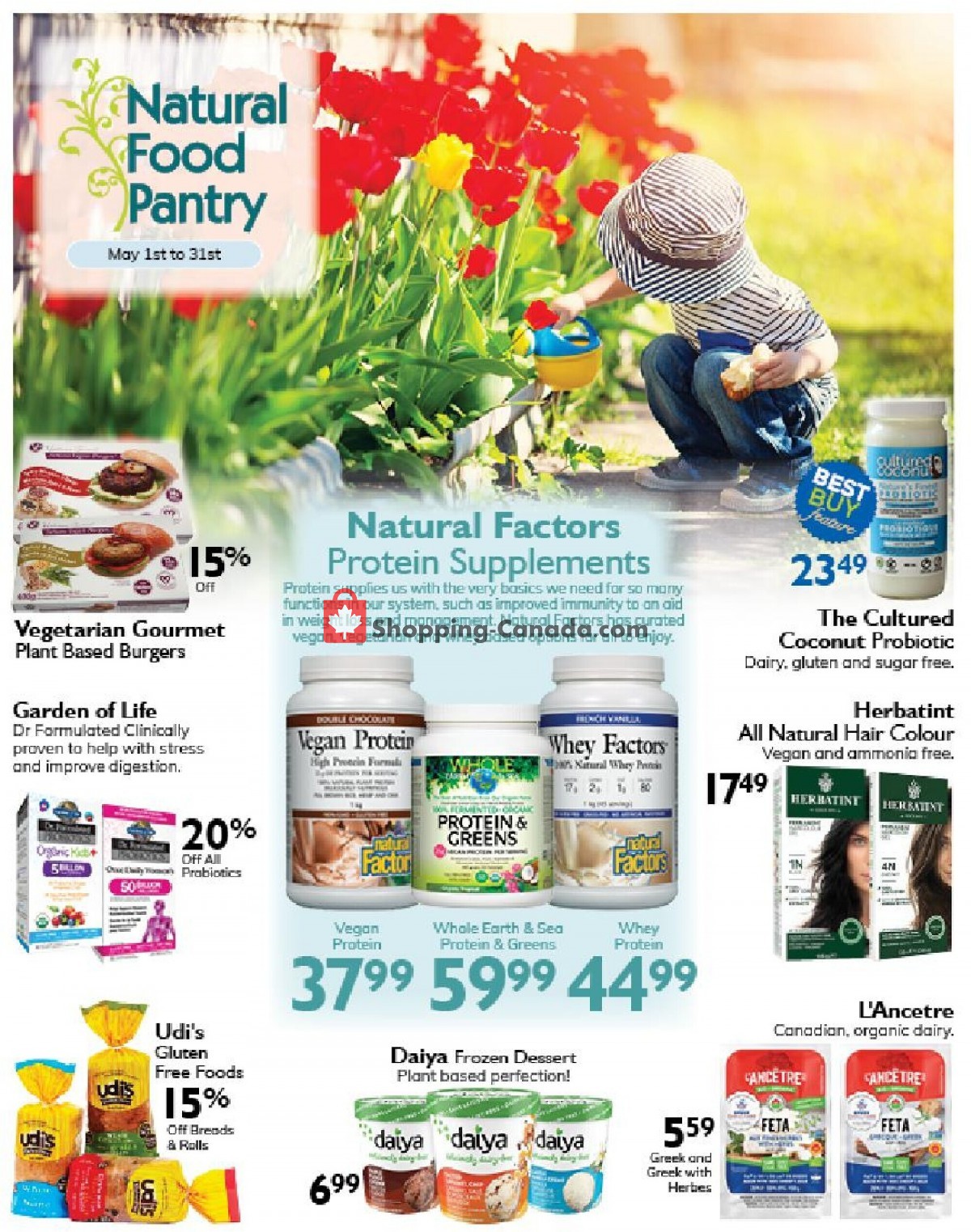Natural Food Pantry flyer from Saturday May 1, 2021 to Monday May 31, 2021 - page 1