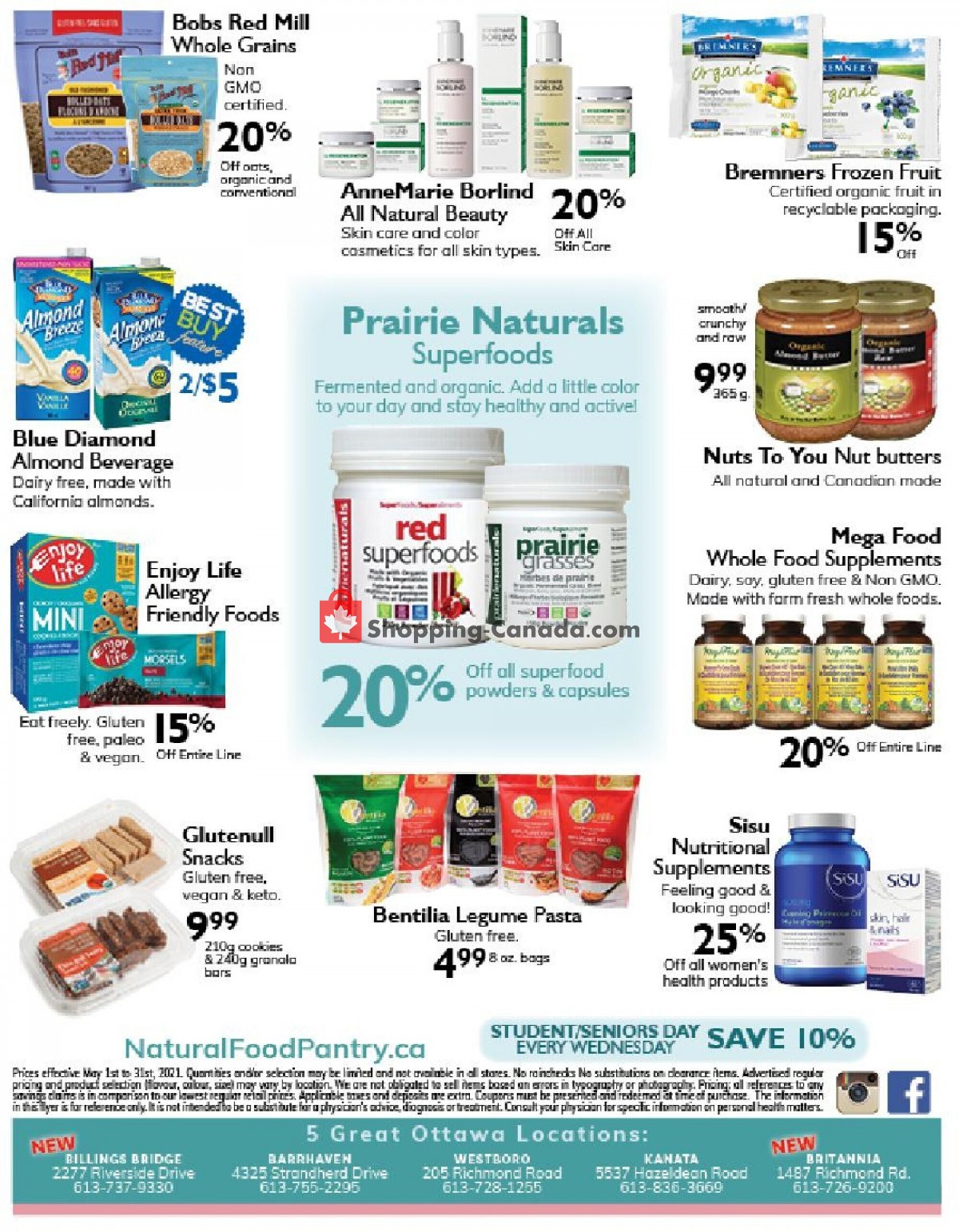 Natural Food Pantry flyer from Saturday May 1, 2021 to Monday May 31, 2021 - page 4