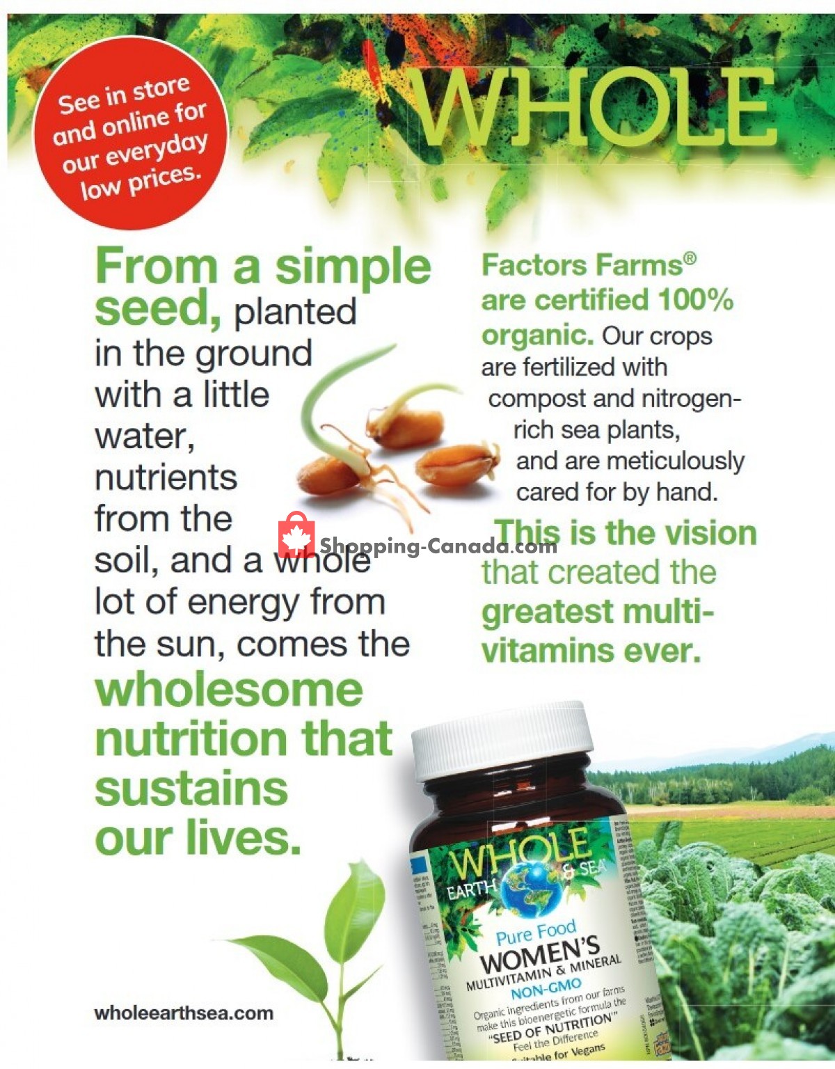 Natural Food Pantry flyer from Wednesday November 1, 2023 to Thursday November 30, 2023 - page 6