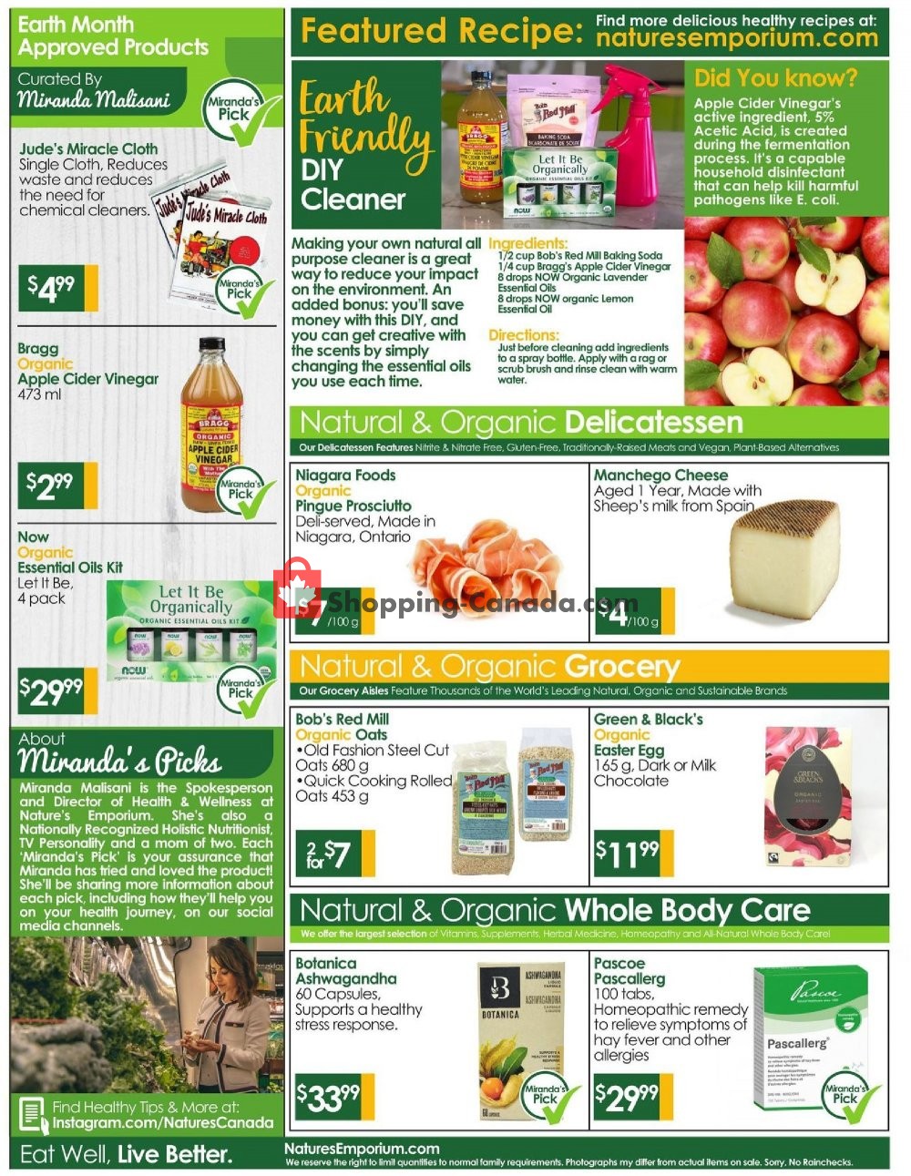 Nature's Emporium flyer from Friday April 12, 2019 to Thursday April 25, 2019 - page 2