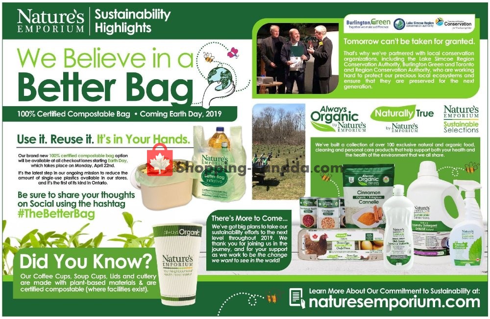 Nature's Emporium flyer from Friday April 12, 2019 to Thursday April 25, 2019 - page 3