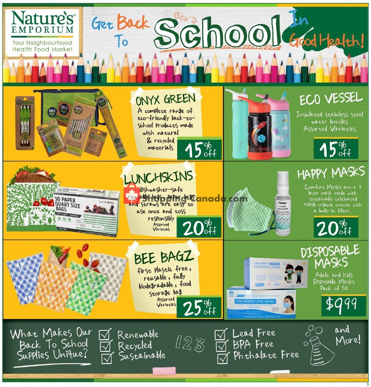 Nature's Emporium flyer from Friday September 3, 2021 to Thursday September 16, 2021 - page 5