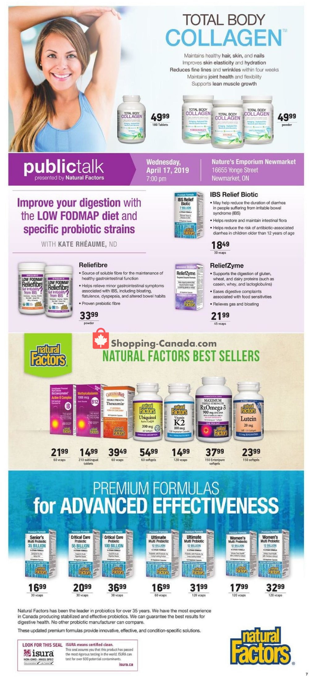 Nature's Emporium flyer from Friday April 12, 2019 to Sunday May 5, 2019 - page 7